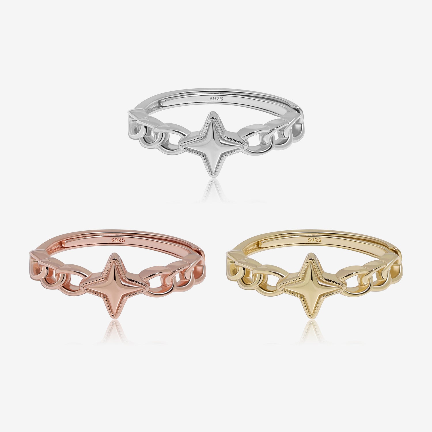 Starlit Chain Ring