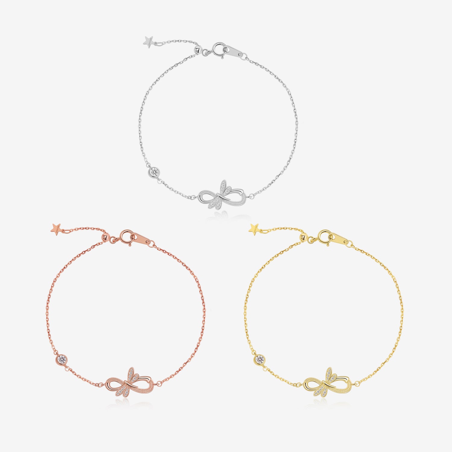 Dragonfly Infinity Bracelet