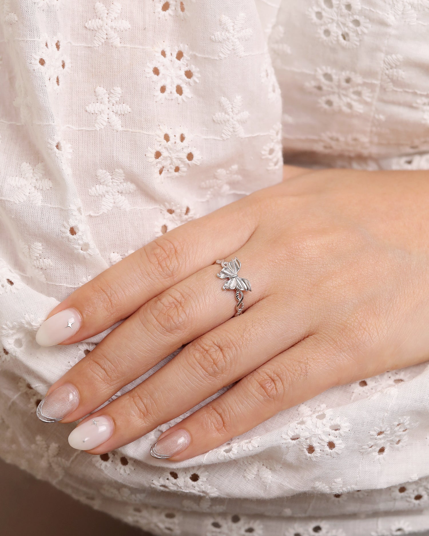Serenity Butterfly Ring