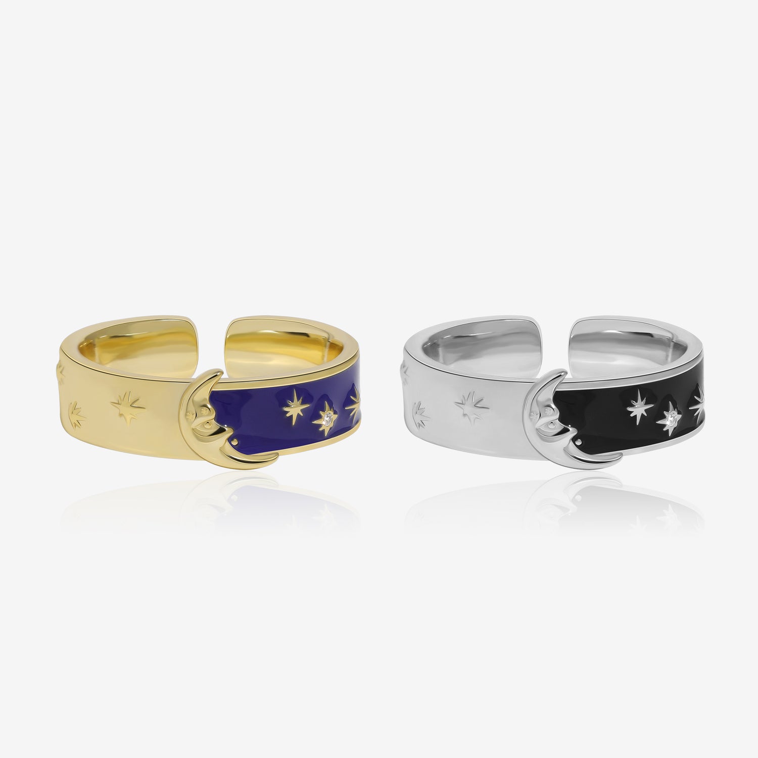Elegant Nightfall Ring