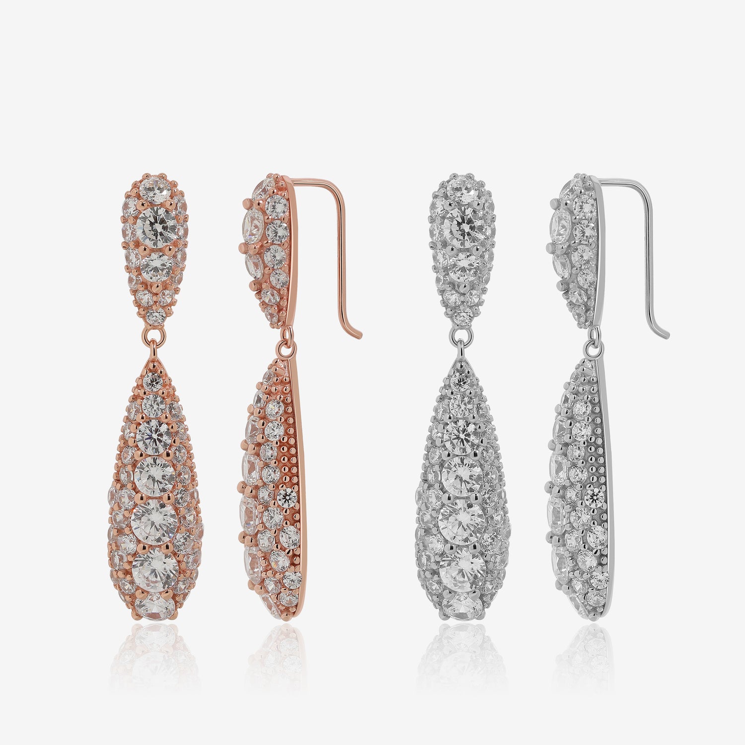 Radiant Teardrop Earrings