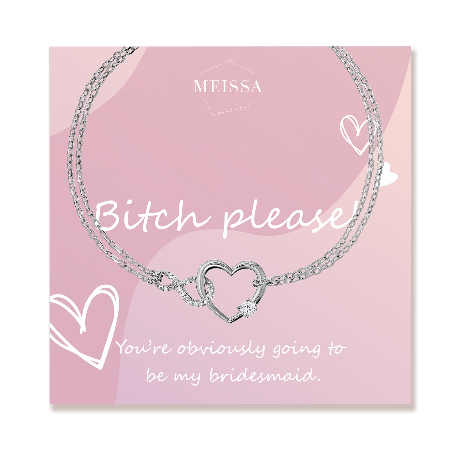 Bitch Please Bridesmaid Bracelet