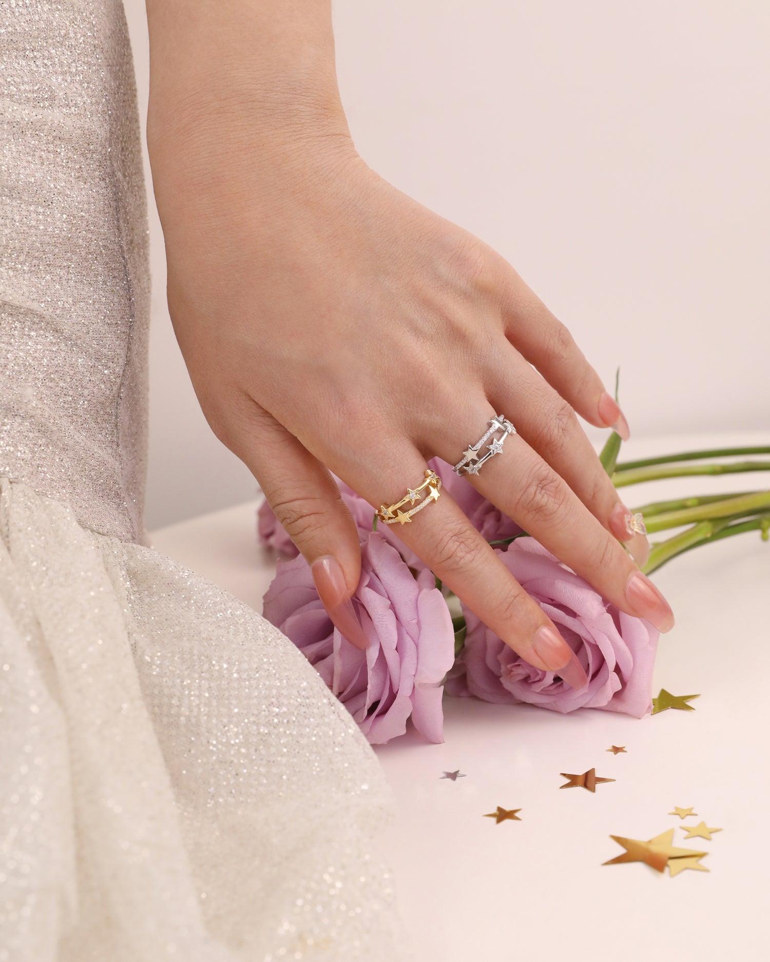 Twinkling Starlight Ring