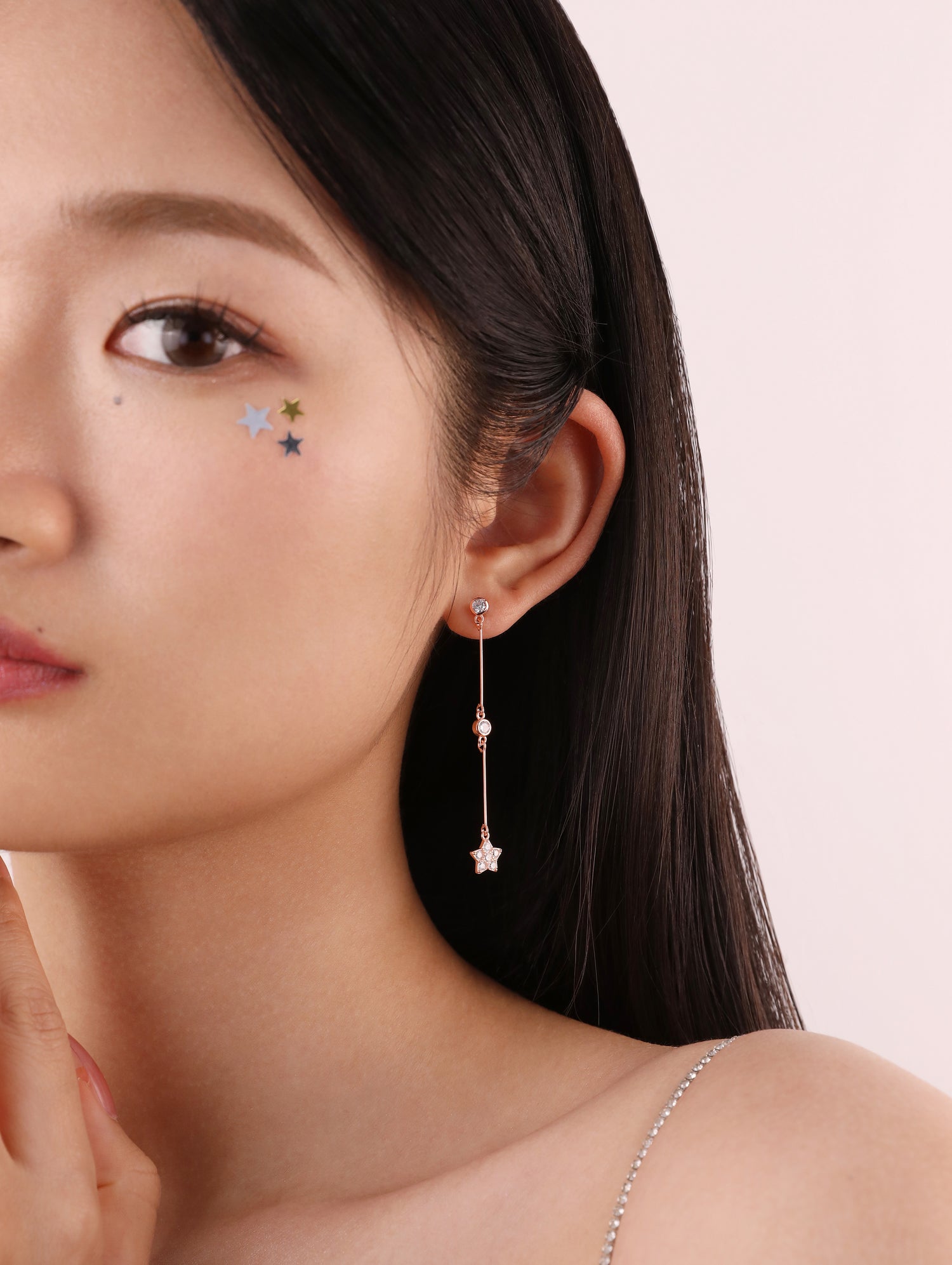 Moon and Starlight Mismatched Earrings