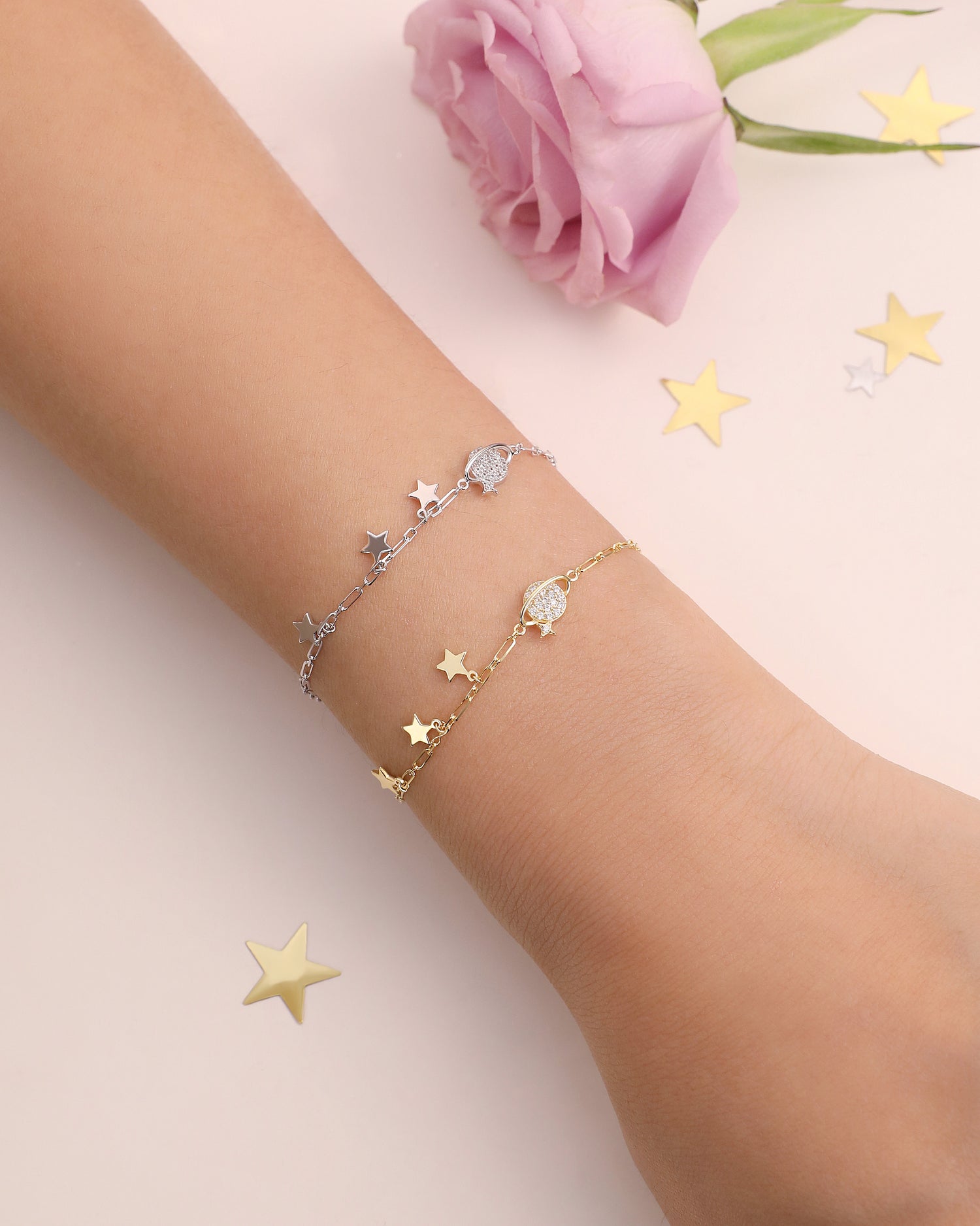 Saturn Star Bracelet