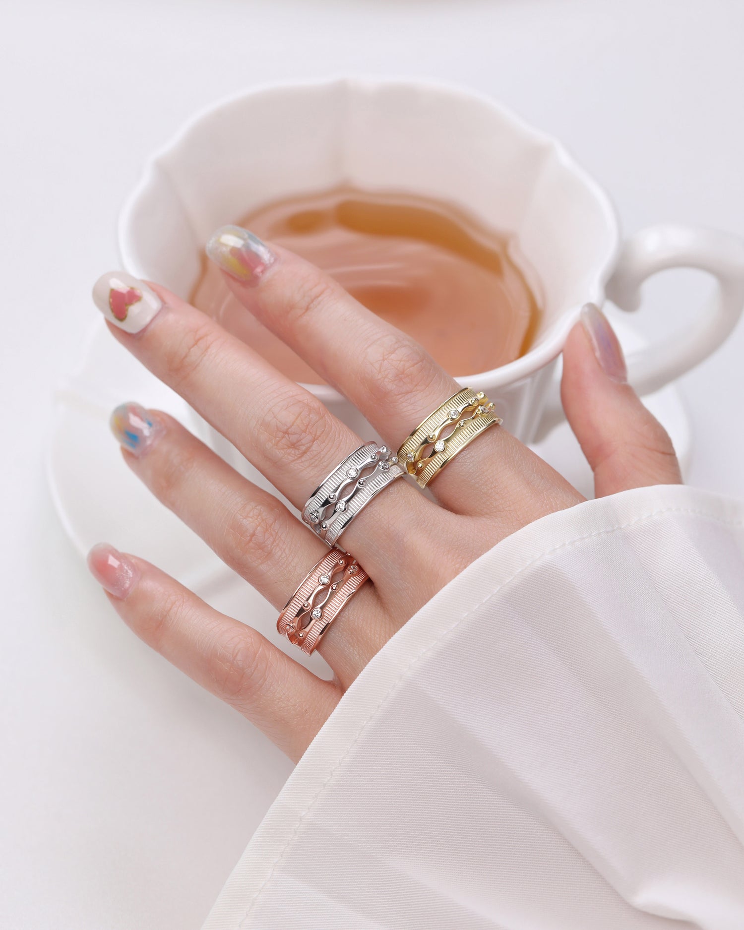 Crown Wave Ring