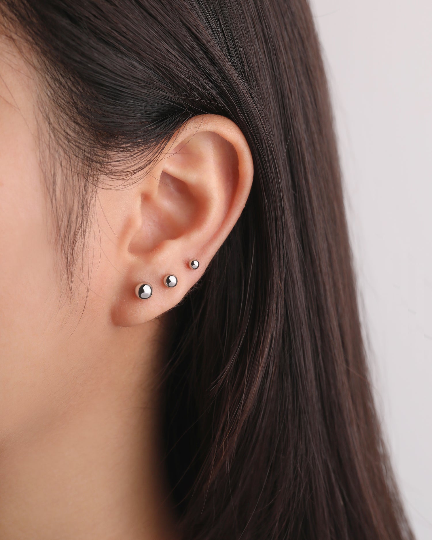 Classic Dot Screw Back Earrings