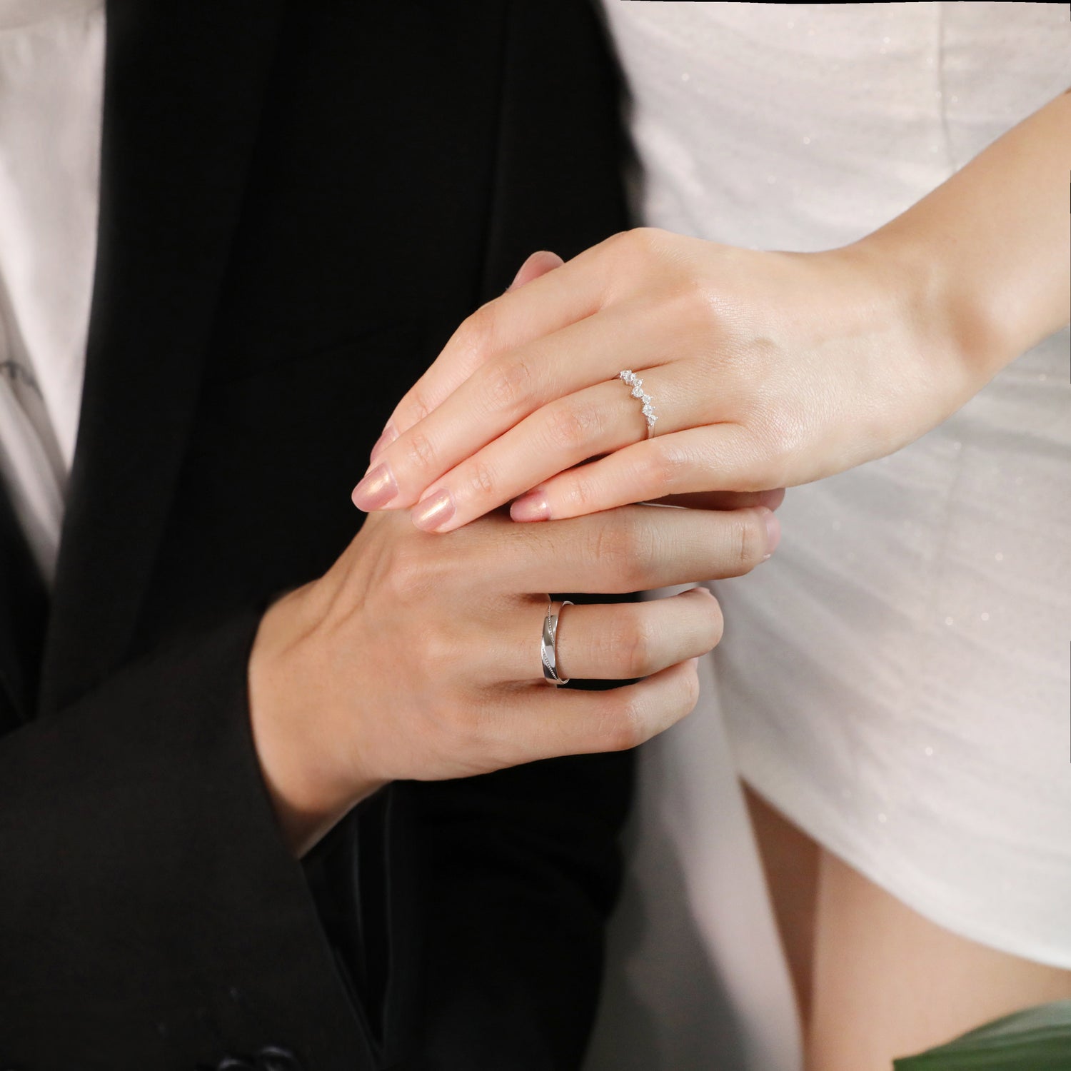 Love Just the Way You Are Couples' Rings