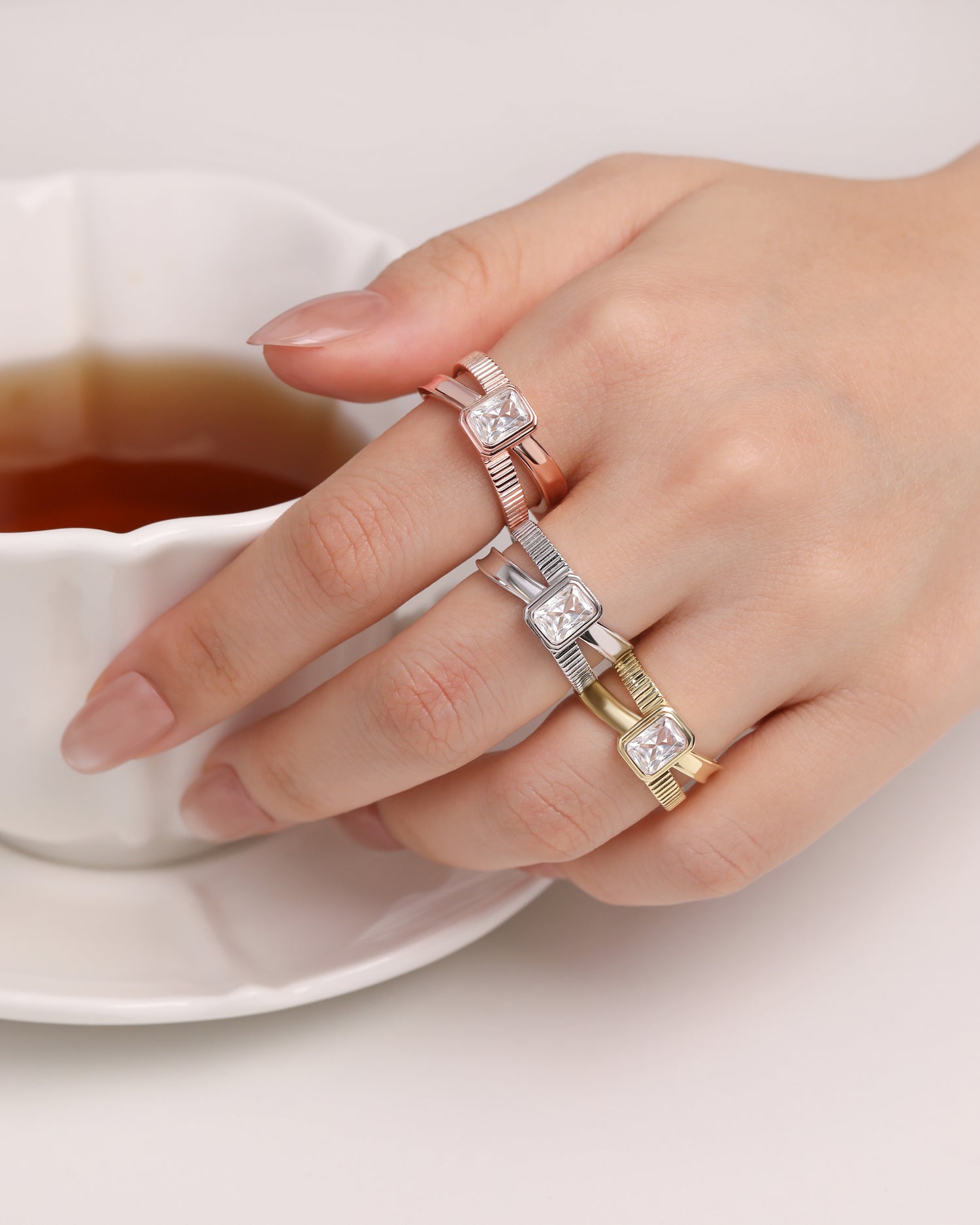 Radiant Crest Ring