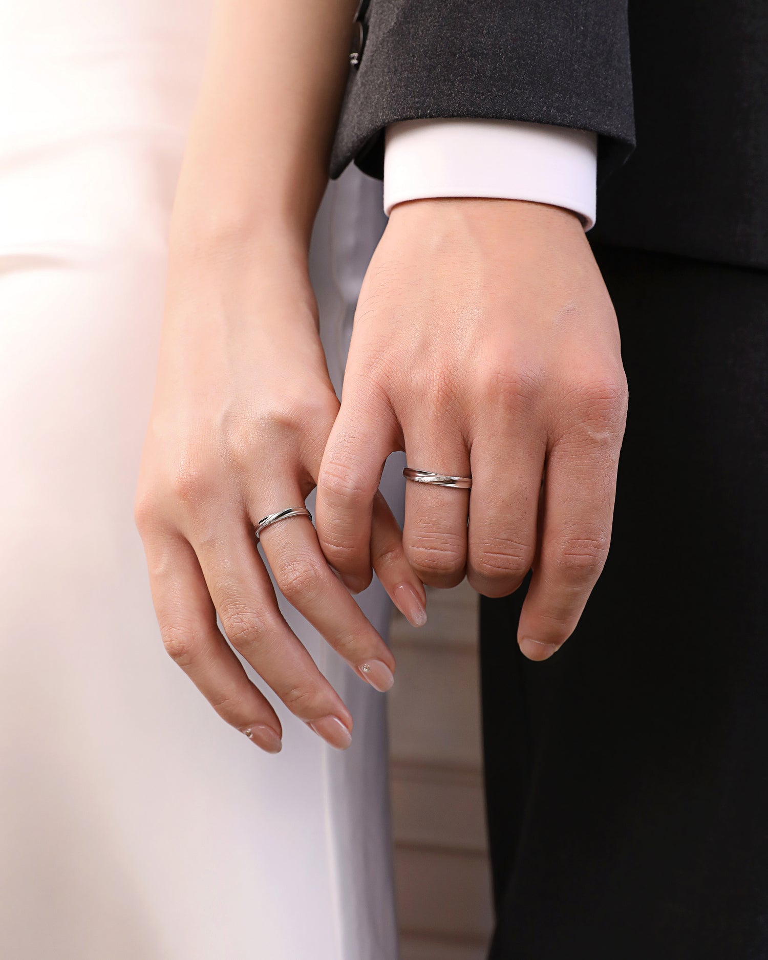 I Will Always Love You Couples' Rings