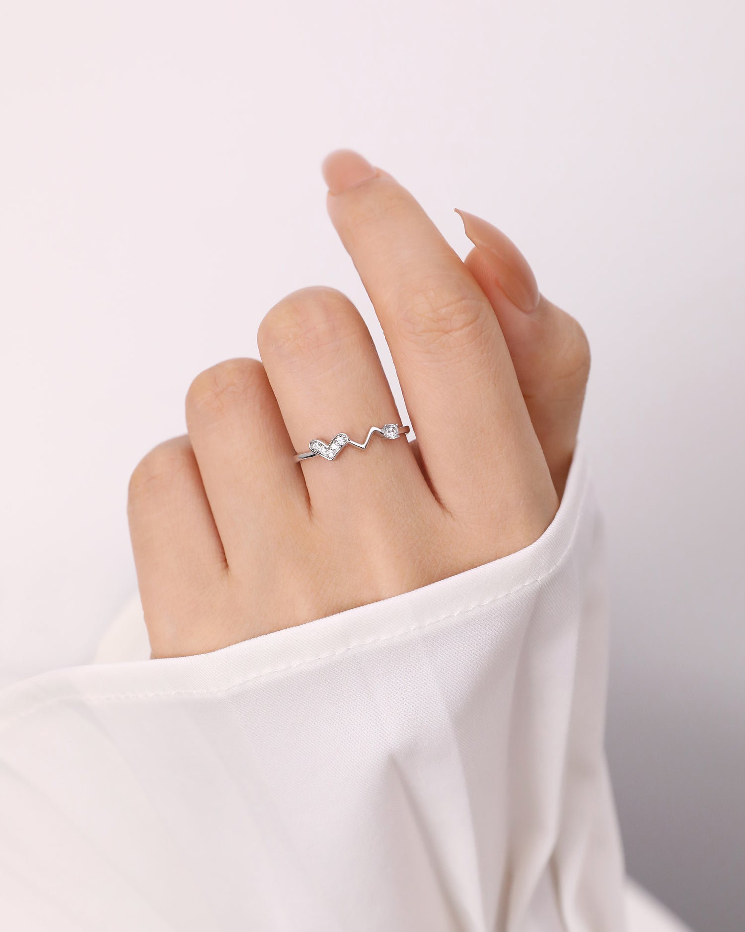 Rhythm of Love Heart Ring