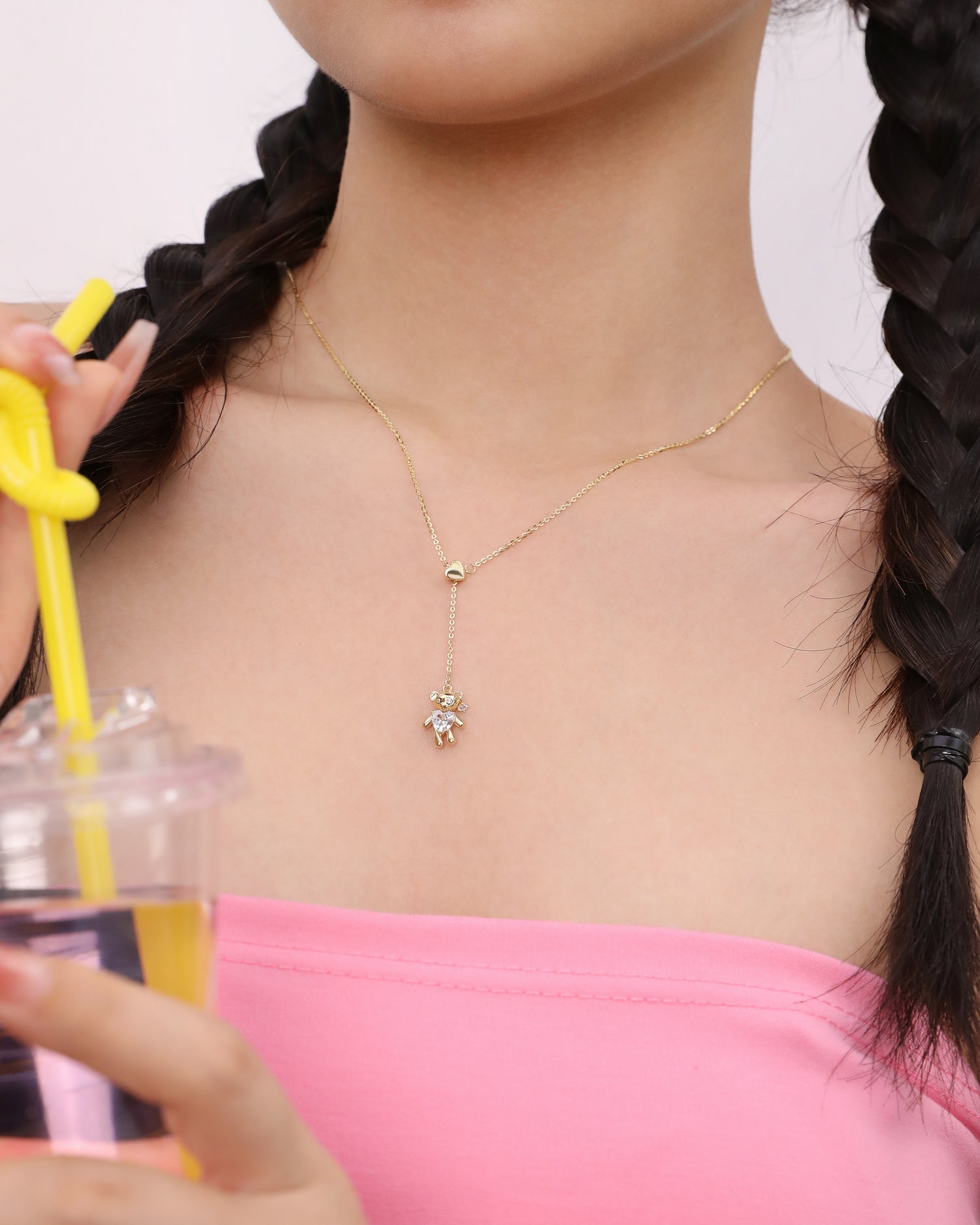 Beloved Teddy Necklace