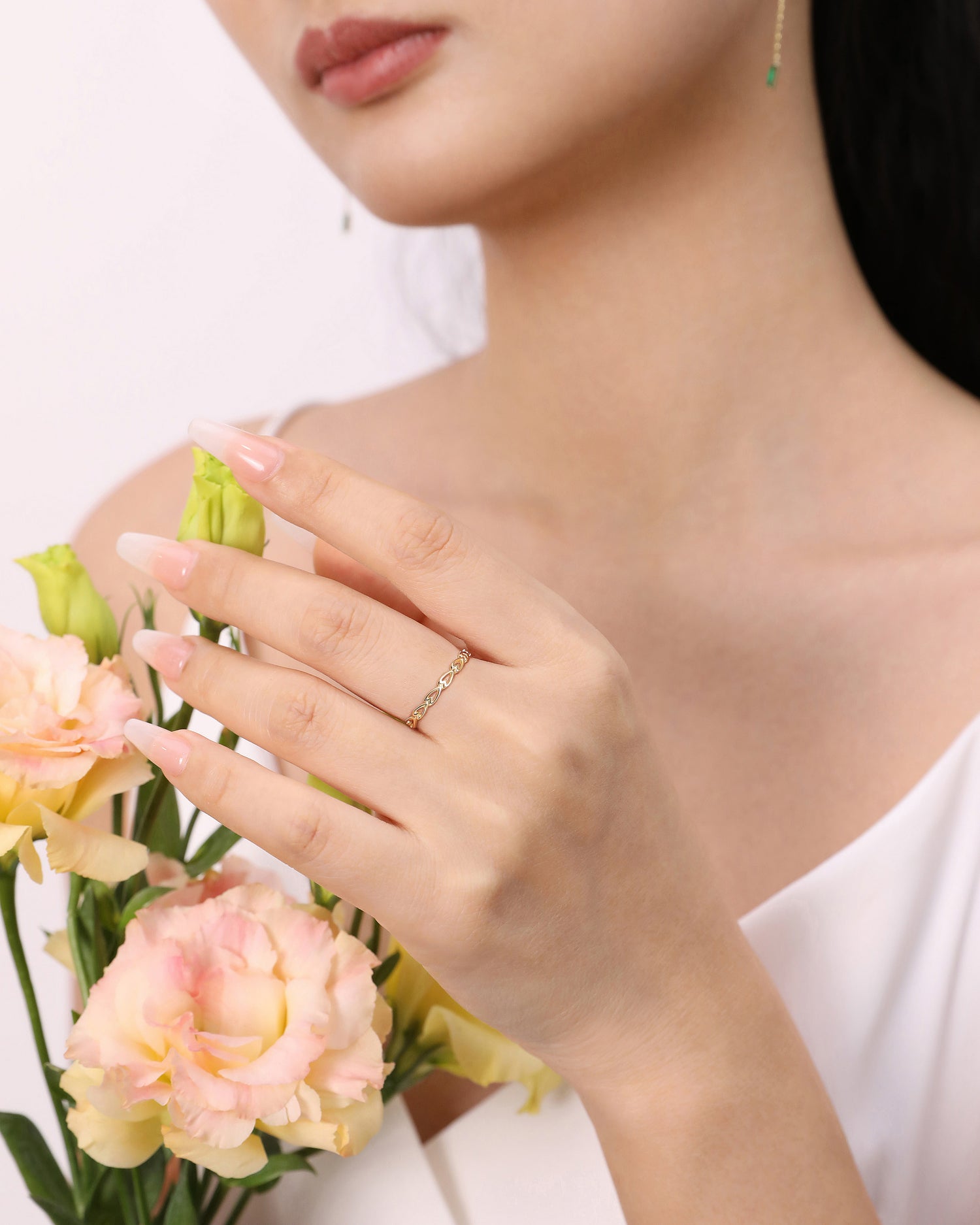 Mini Hearts Ring