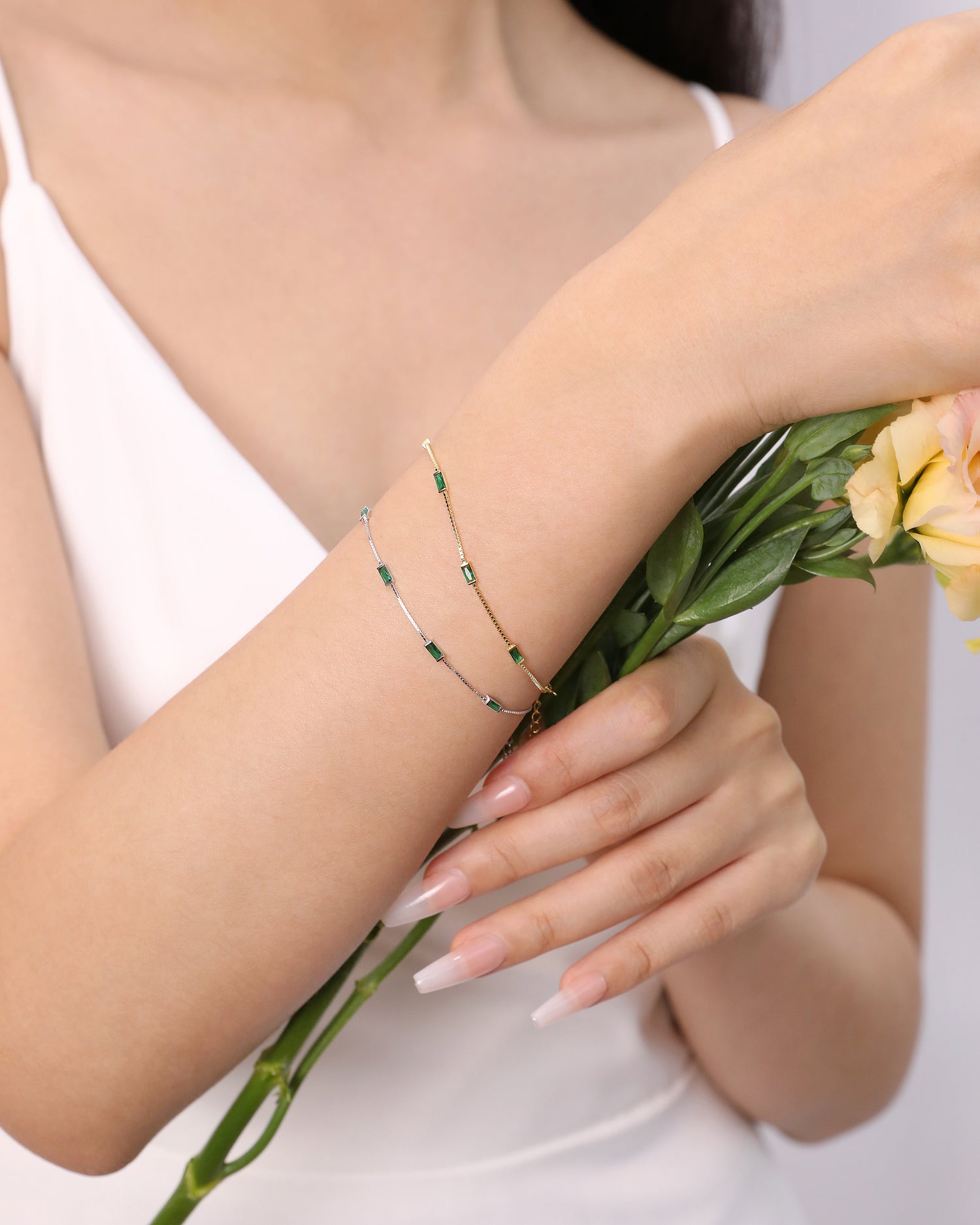 Minimalist Crystal Bracelet