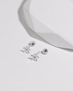 Flower earrings from Spring Meadow Earrings Set in 925 sterling silver with ball backs.