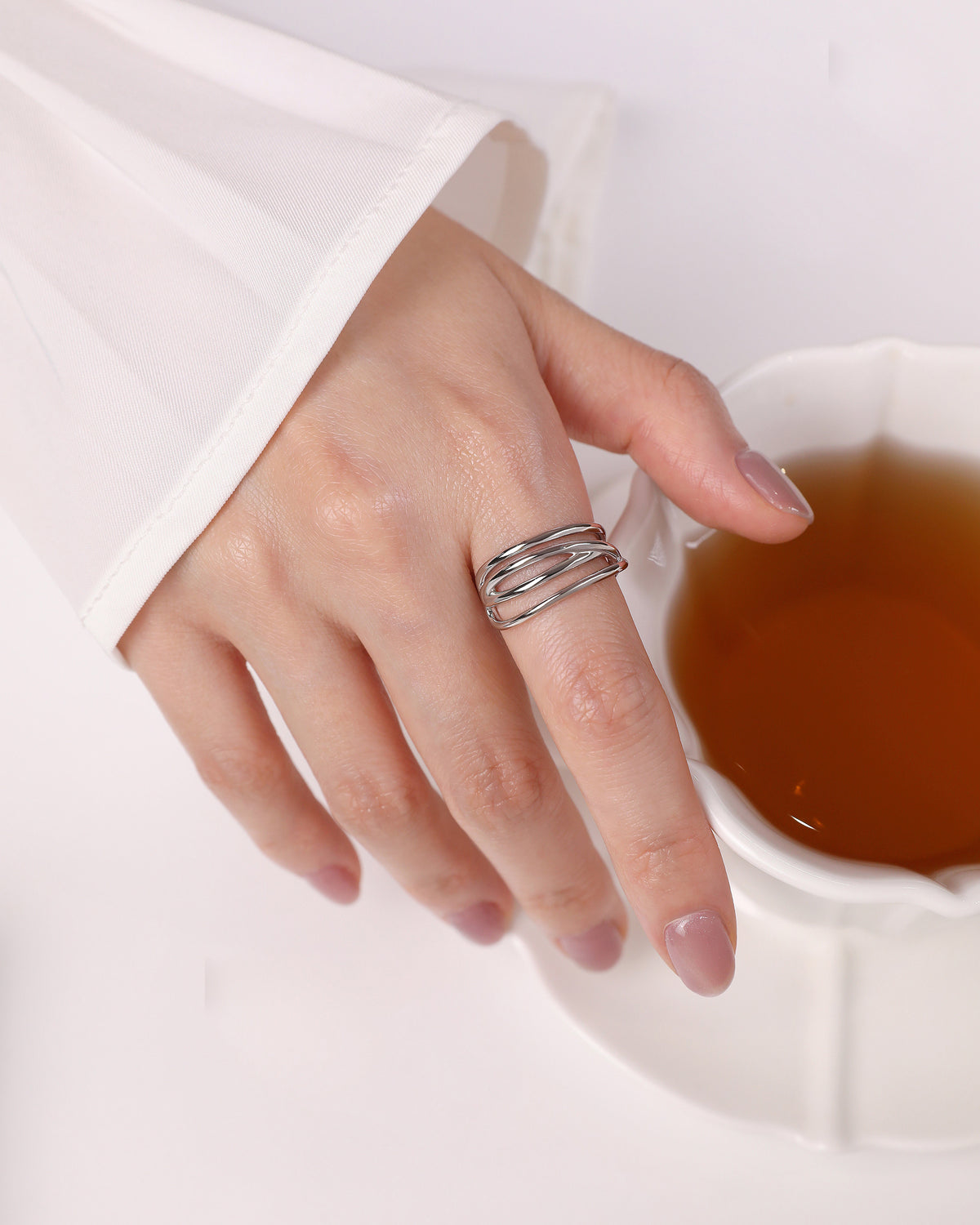 Waves of Grace Ring