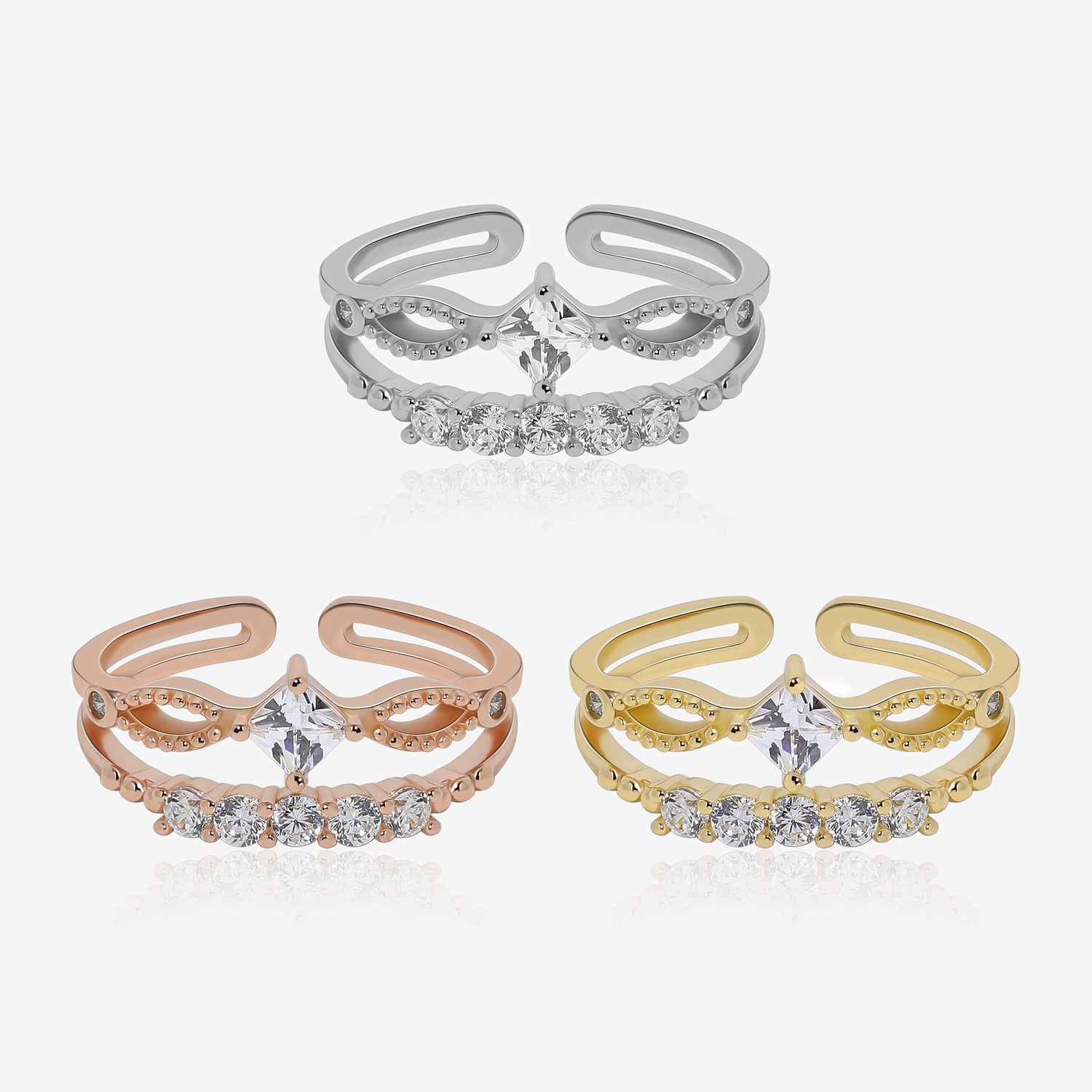 Princess Midi Pinky Ring