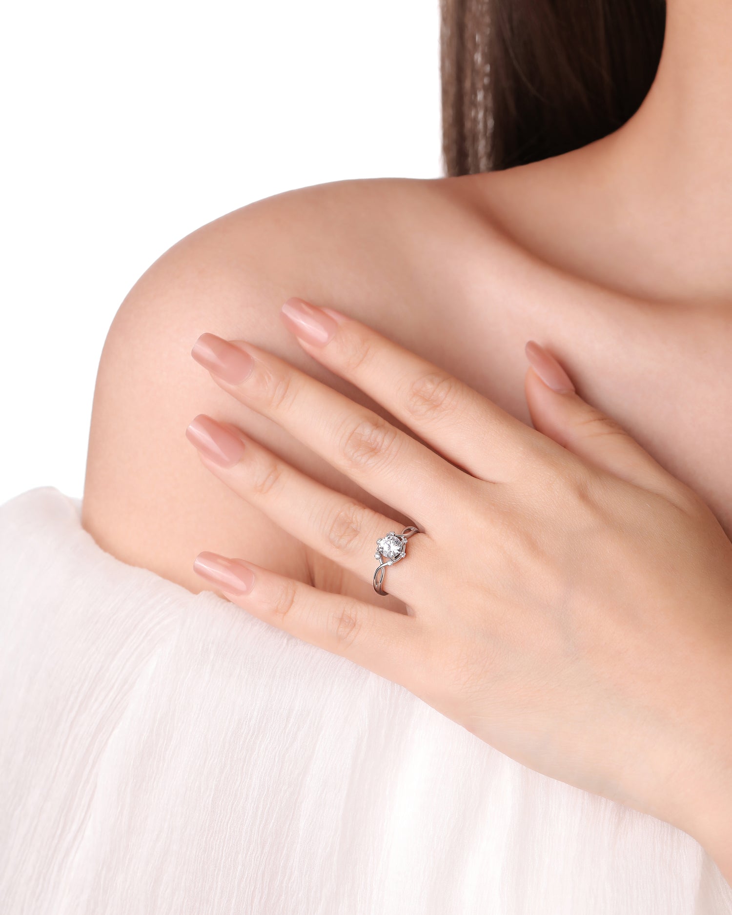 Radiant Twirl Ring