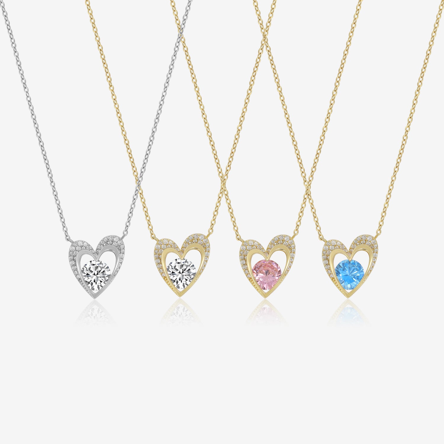 Unique Love Heart Necklace
