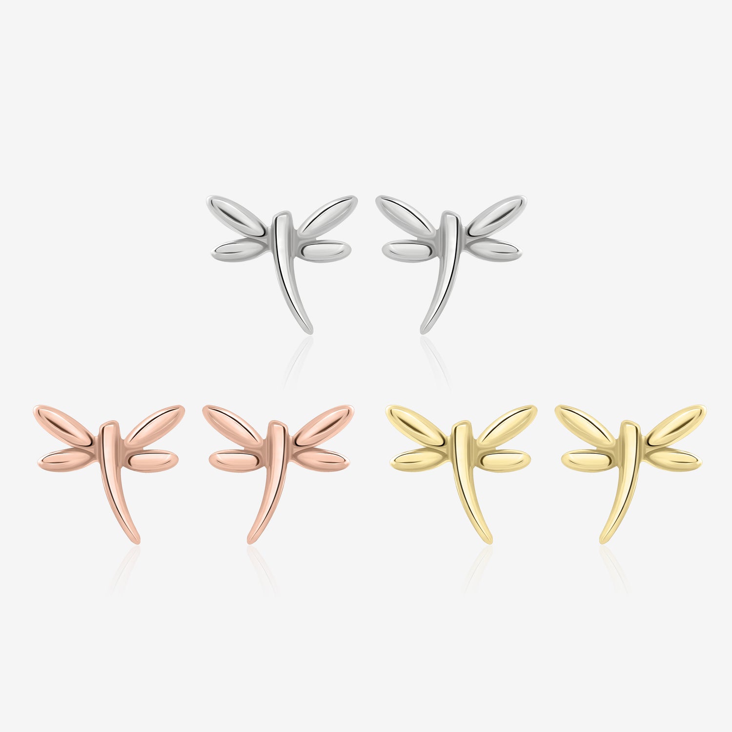 Tiny Dragonfly Earrings