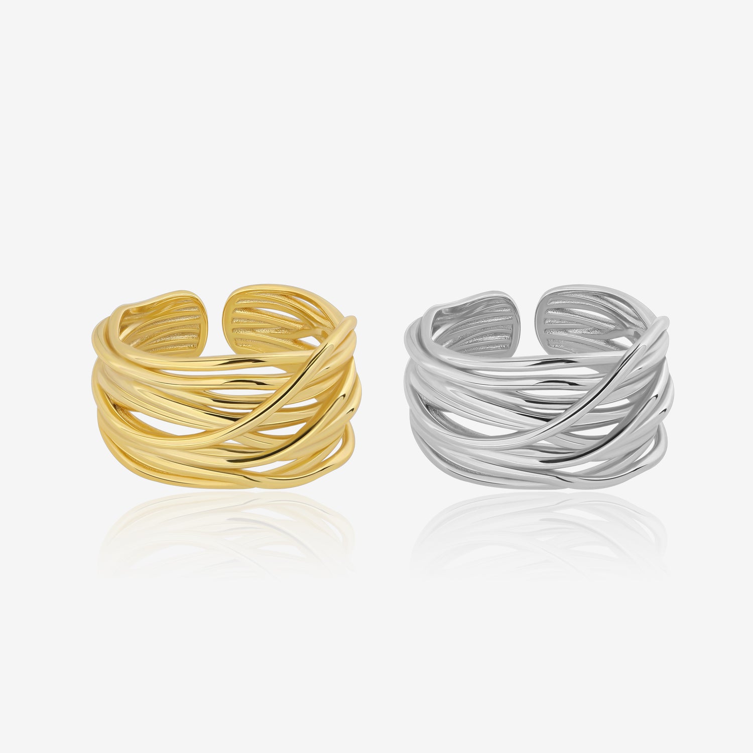 Beautiful Tangle Ring