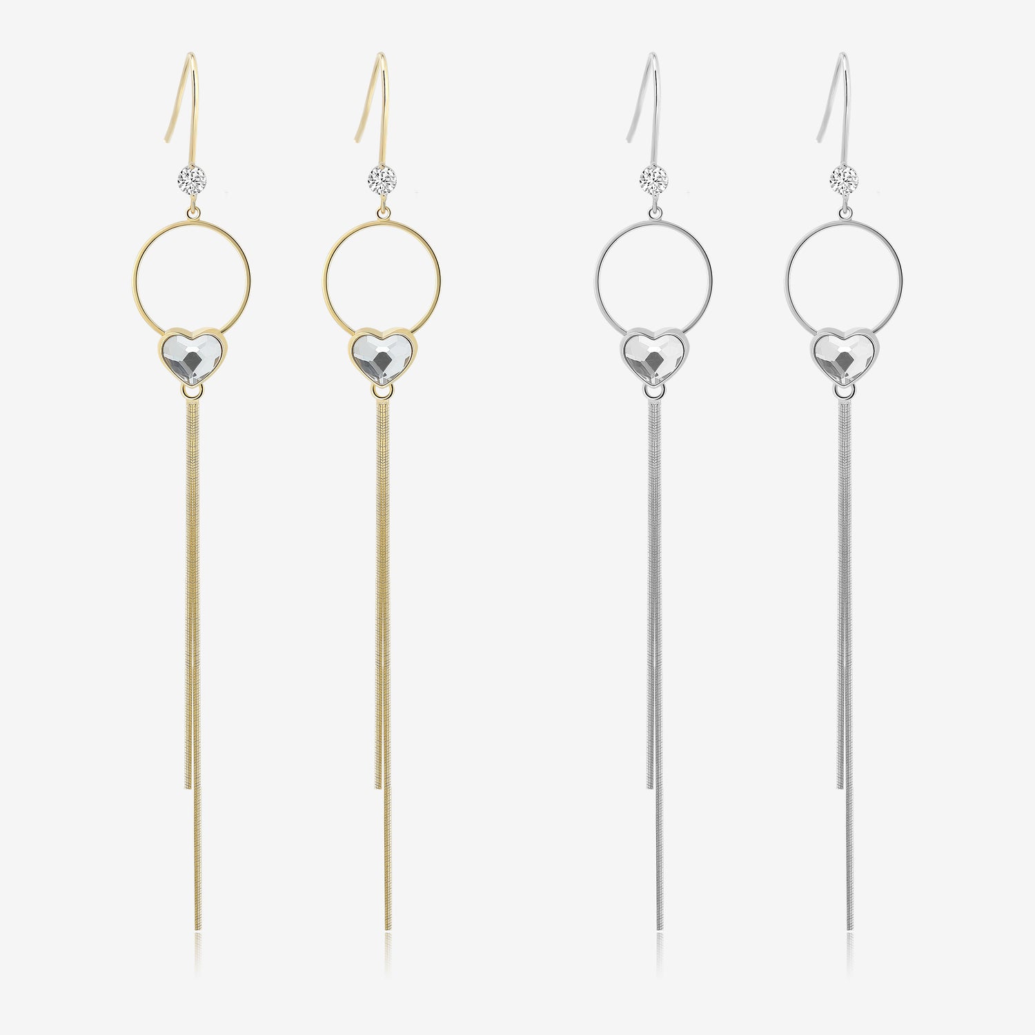 Minimalist Love Earrings