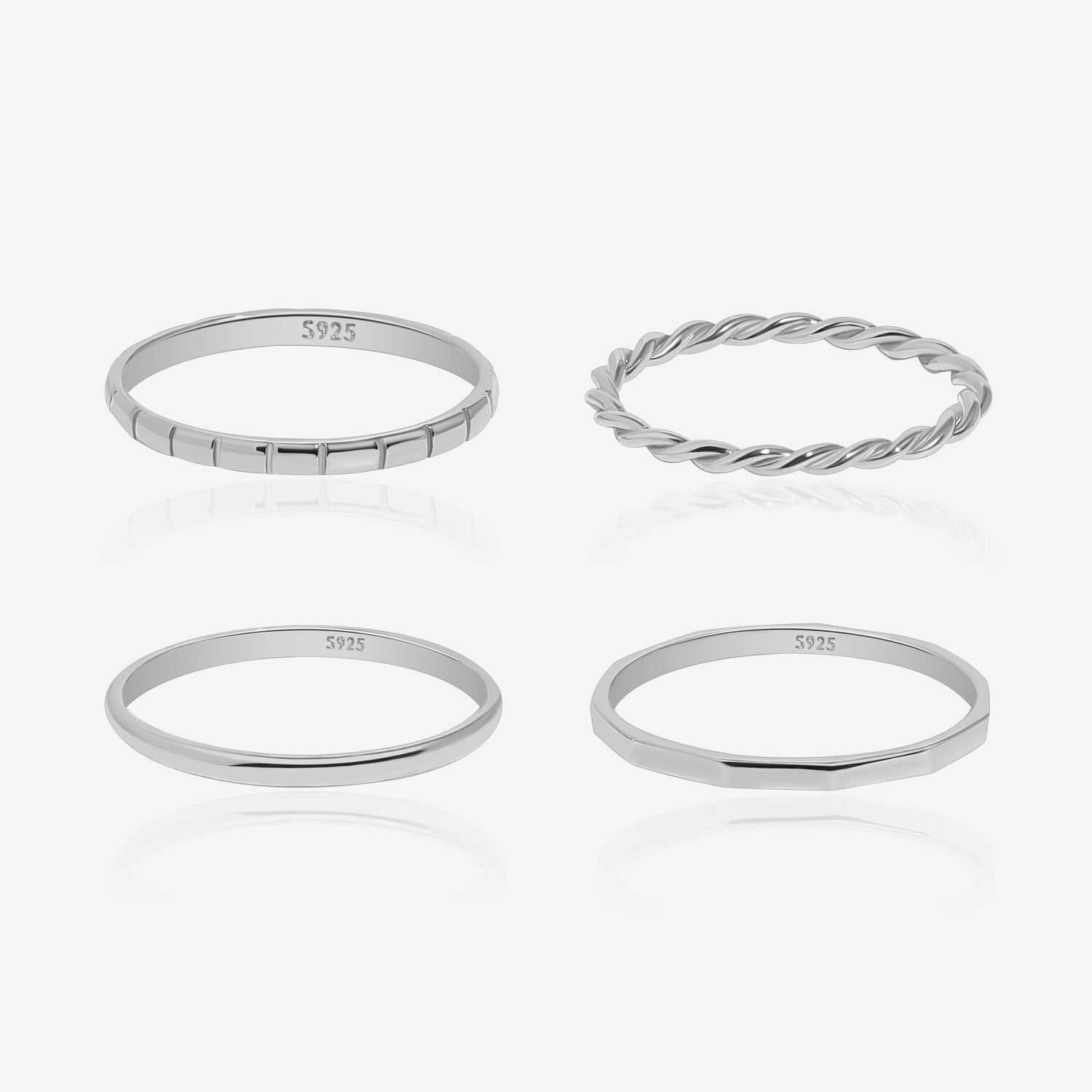 Everyday Ring Set of 4