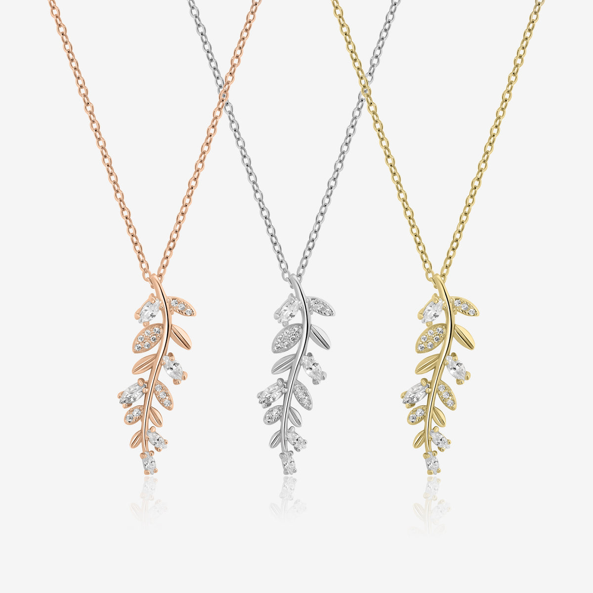Spring Leaf Necklace