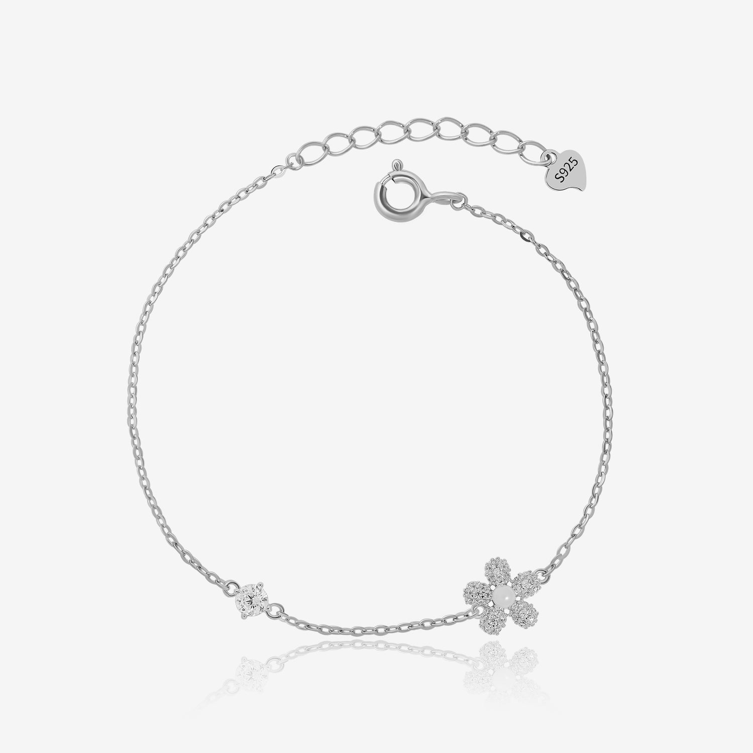 Pearl Flower Bracelet