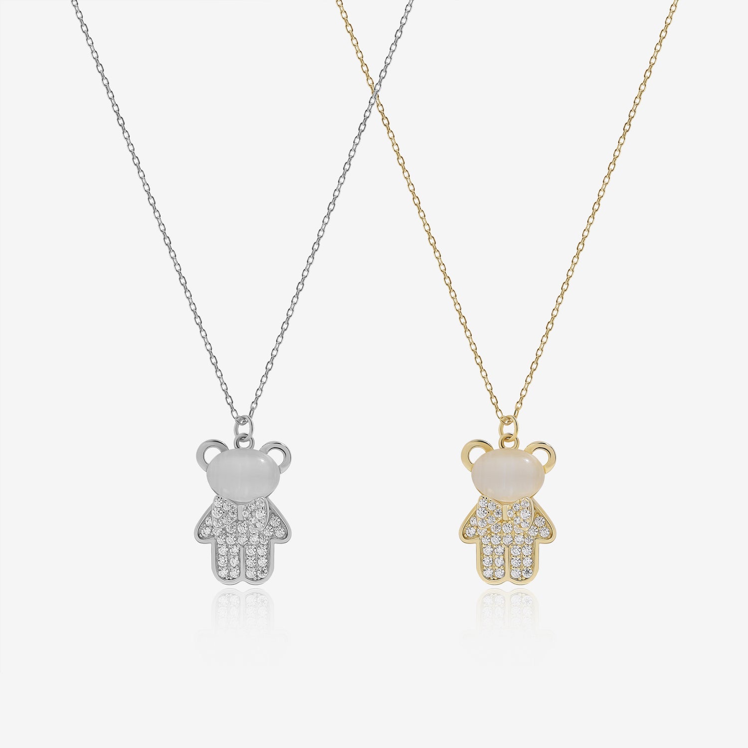 Bling Bling Bear Necklace