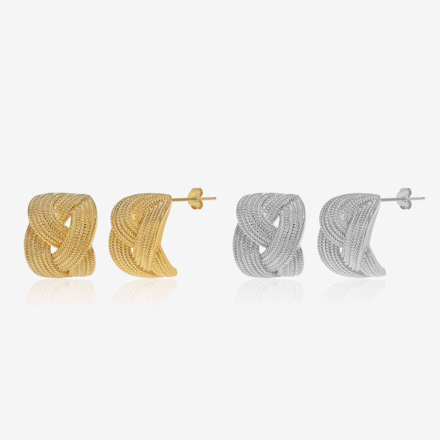 Elegant Twist Earrings