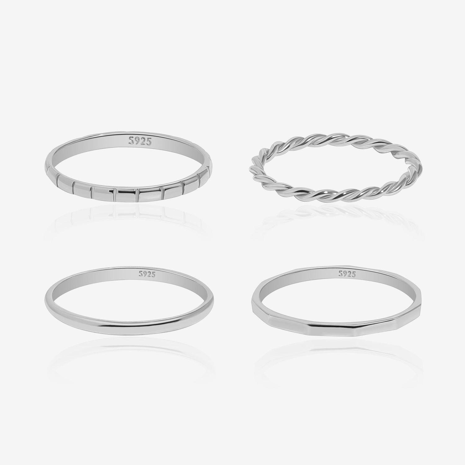 Everyday Ring Set of 4