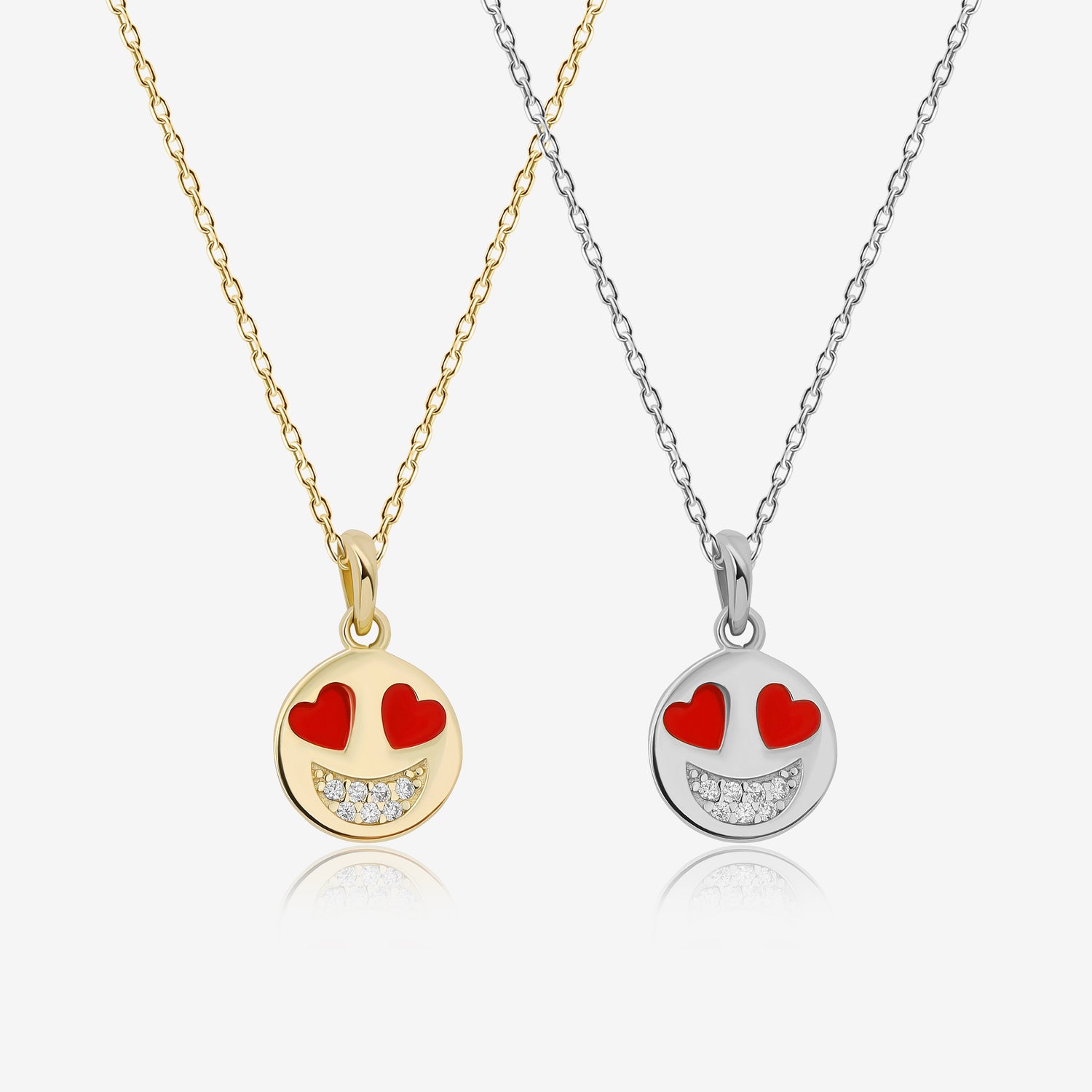 Love Struck Emoji Necklace