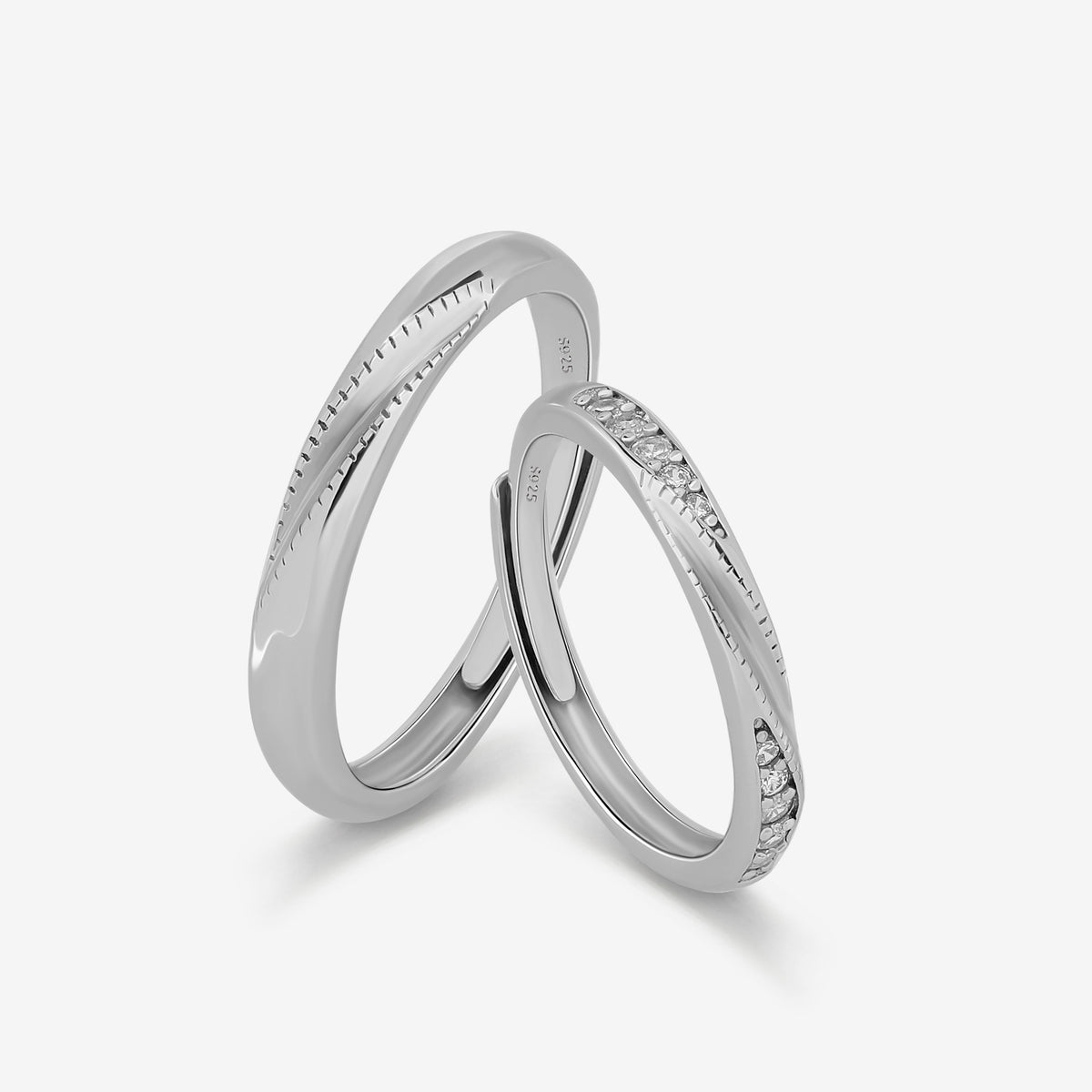 Eternal Love Couples' Rings