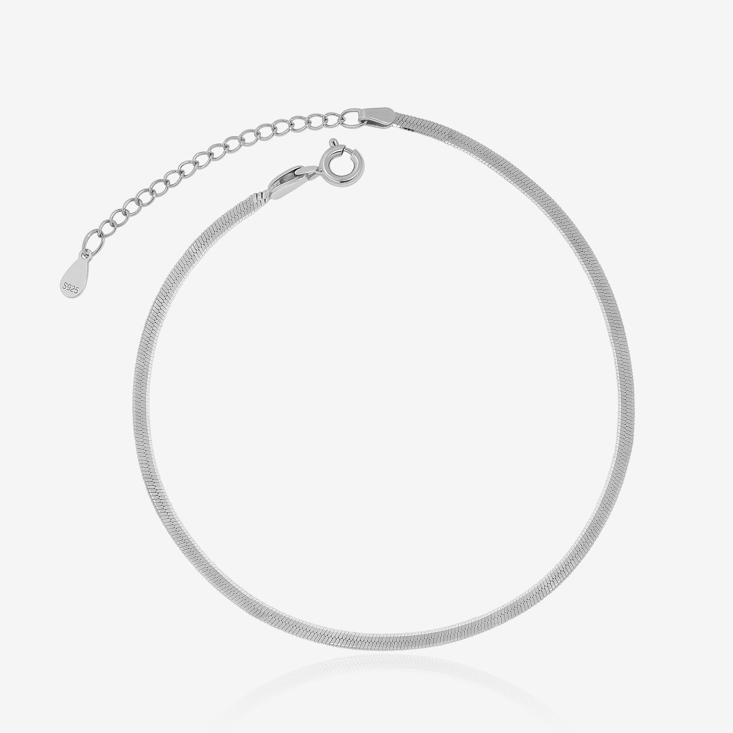 Herringbone Anklet