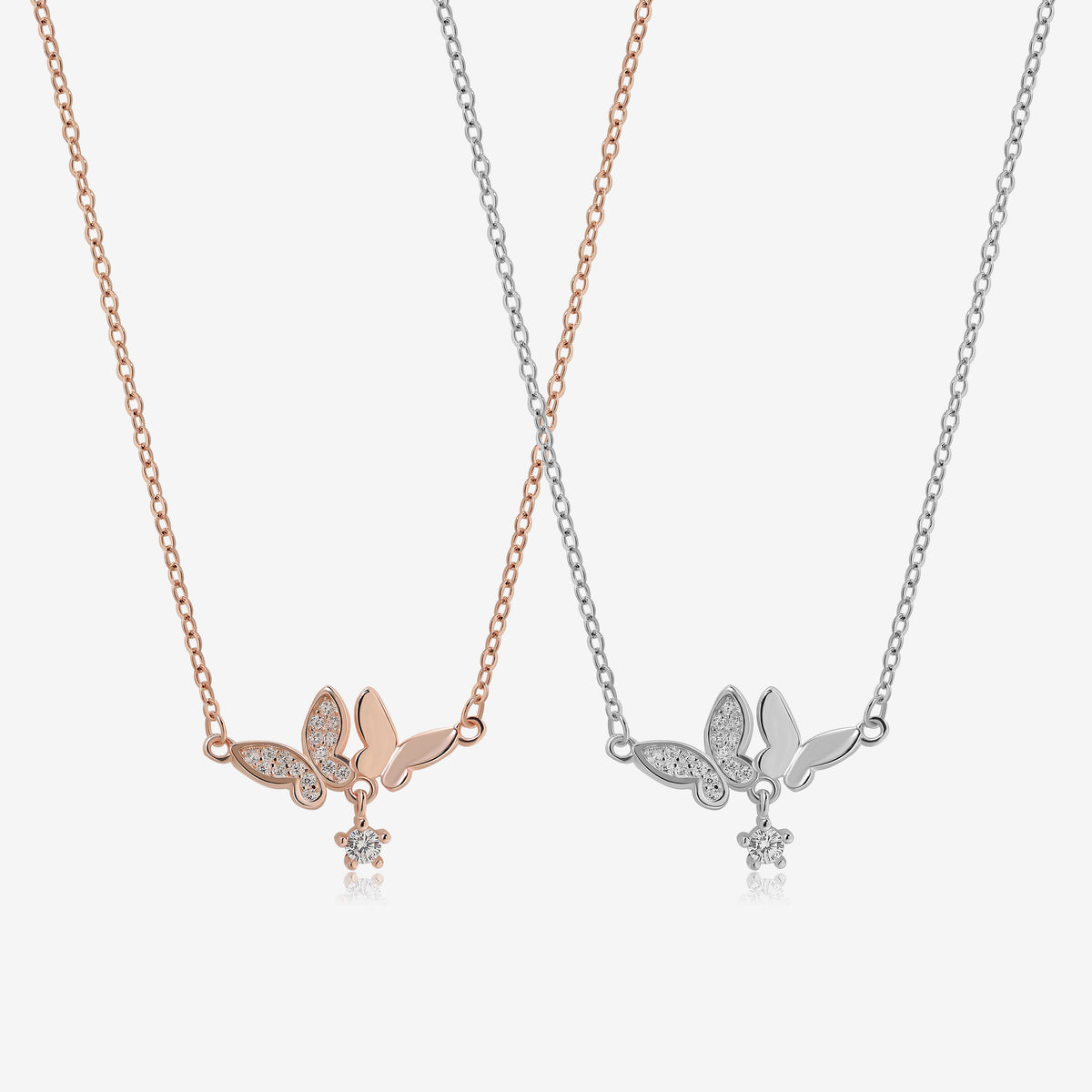 Spring Butterfly Necklace