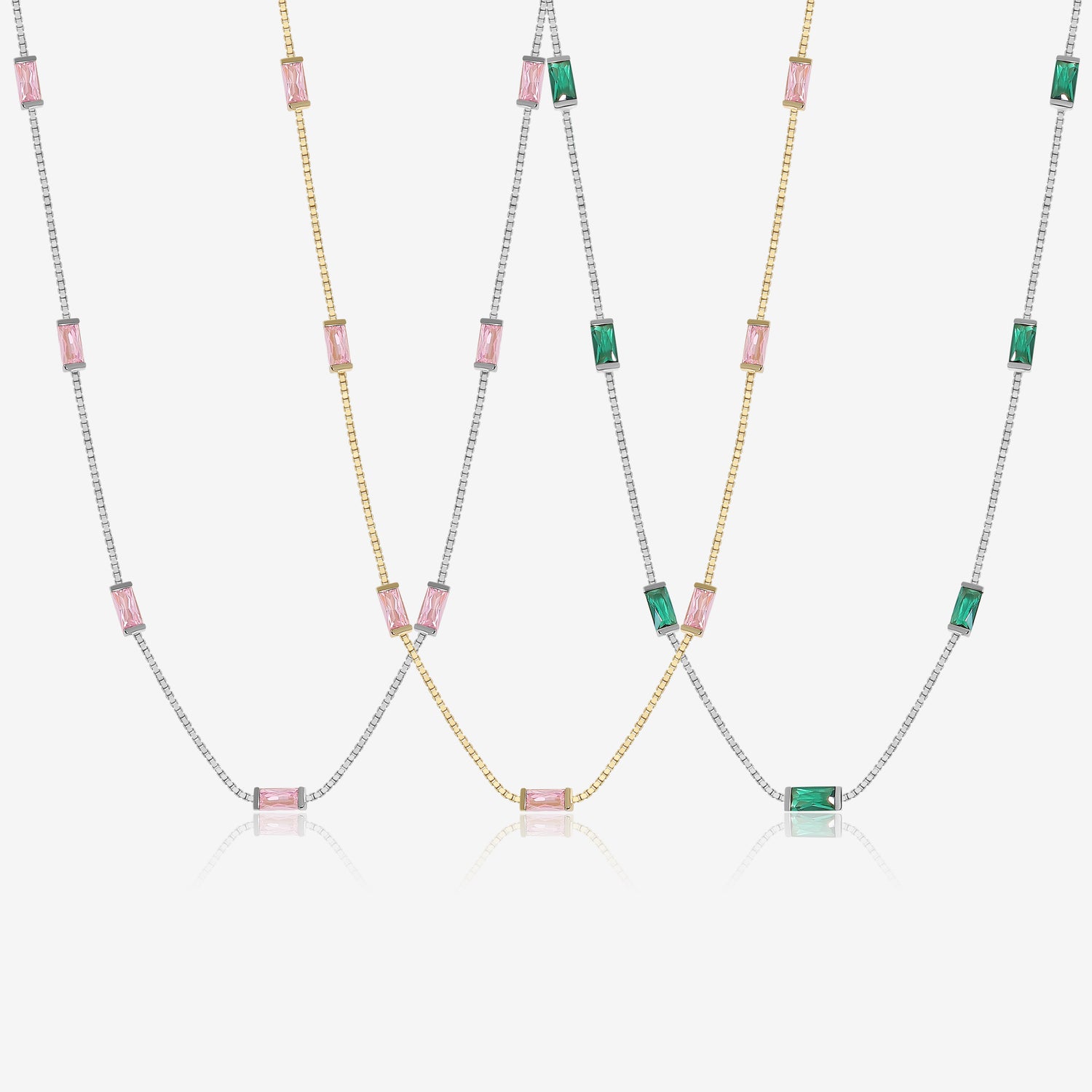 Minimalist Crystal Necklace