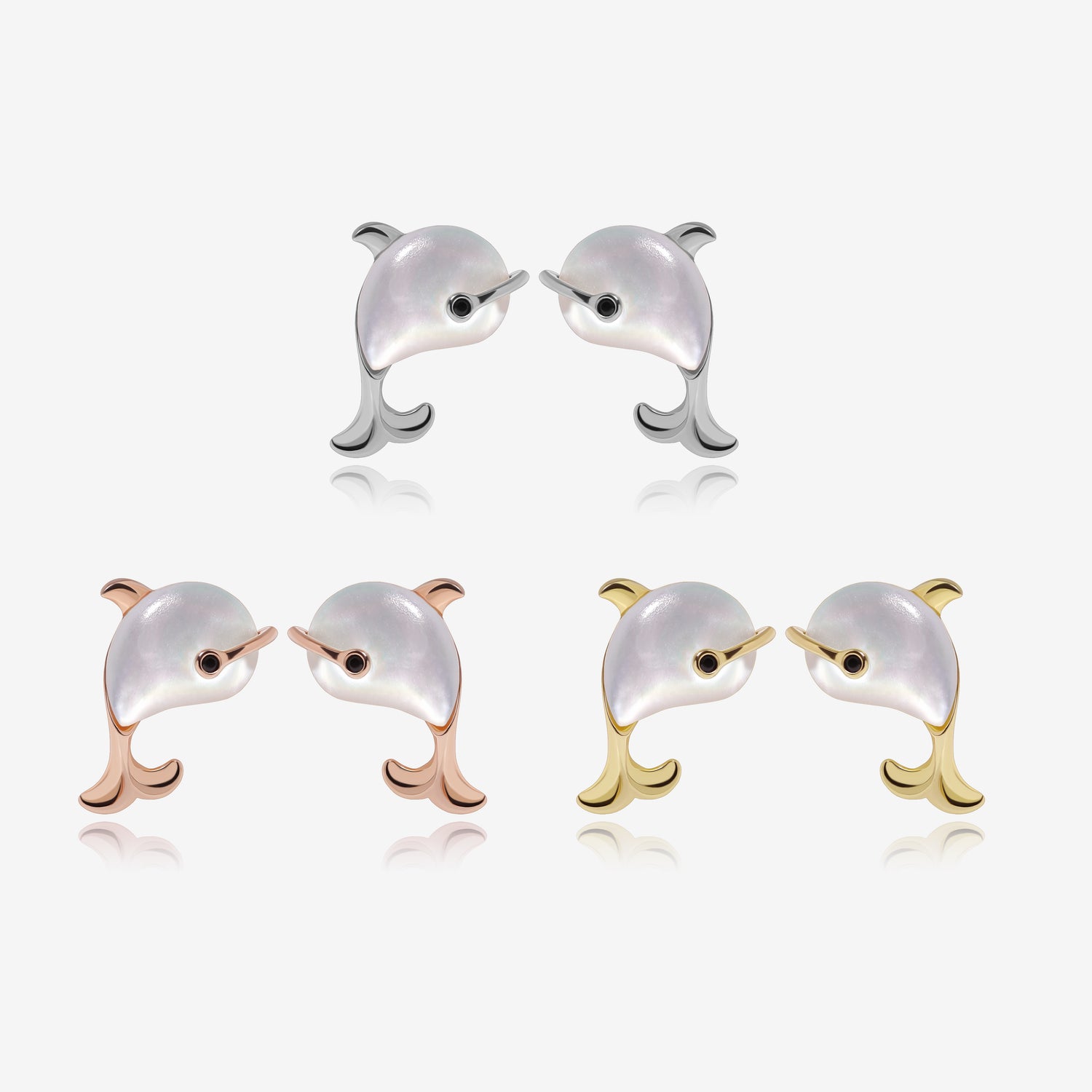 Baby Whale Earrings
