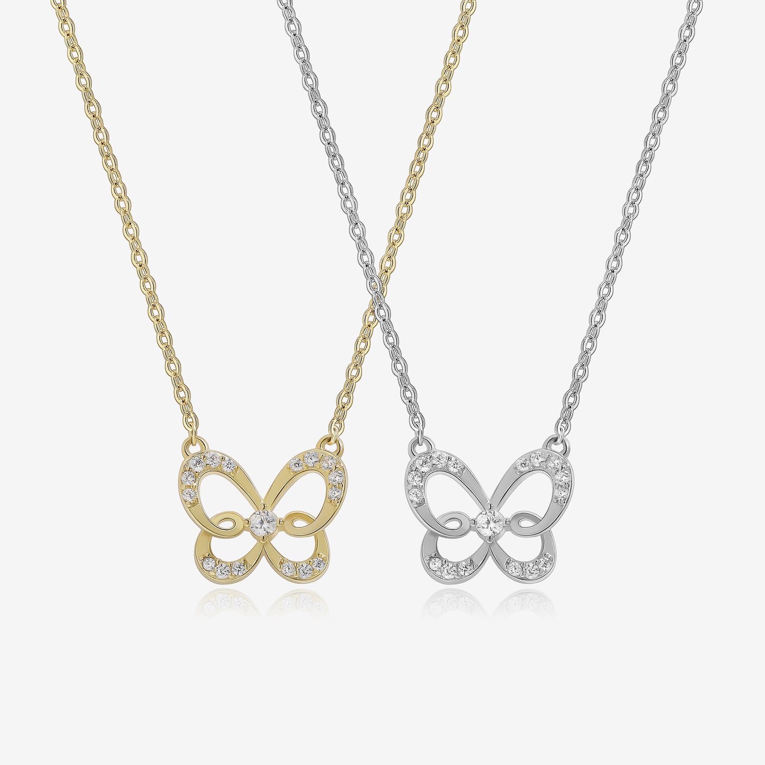 Garden Breeze Butterfly Necklace