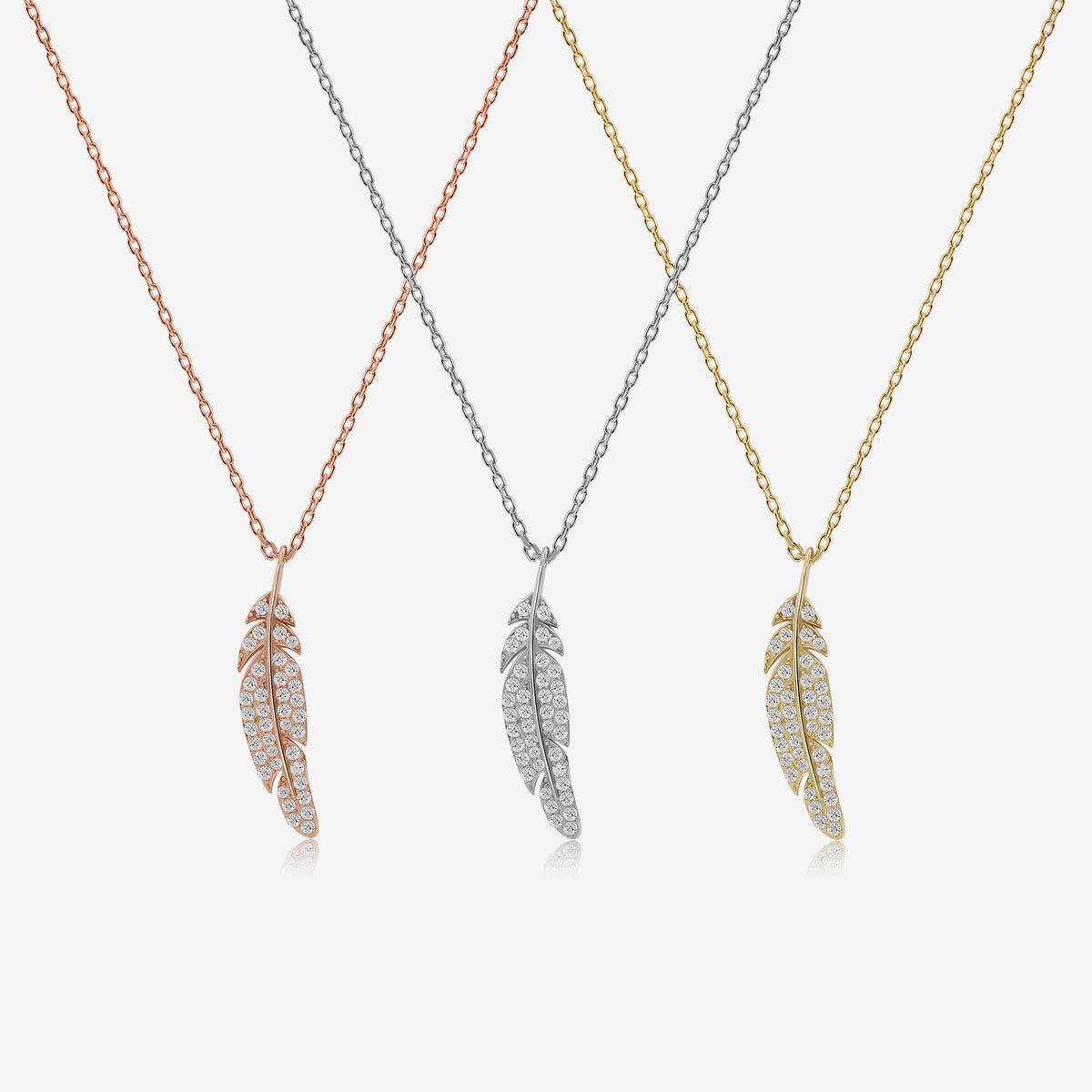 Dainty Feather Necklace