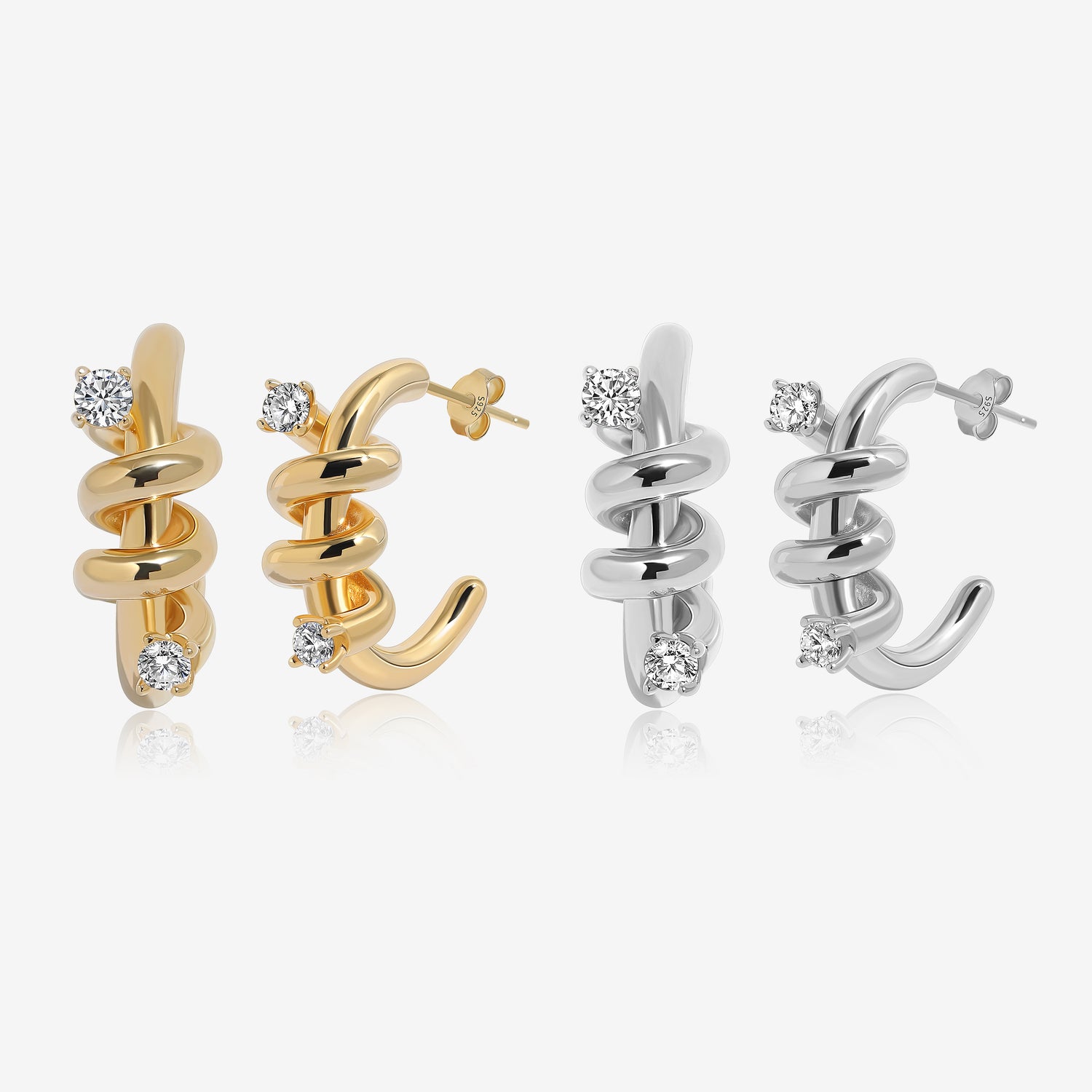 Unique Twist Earrings