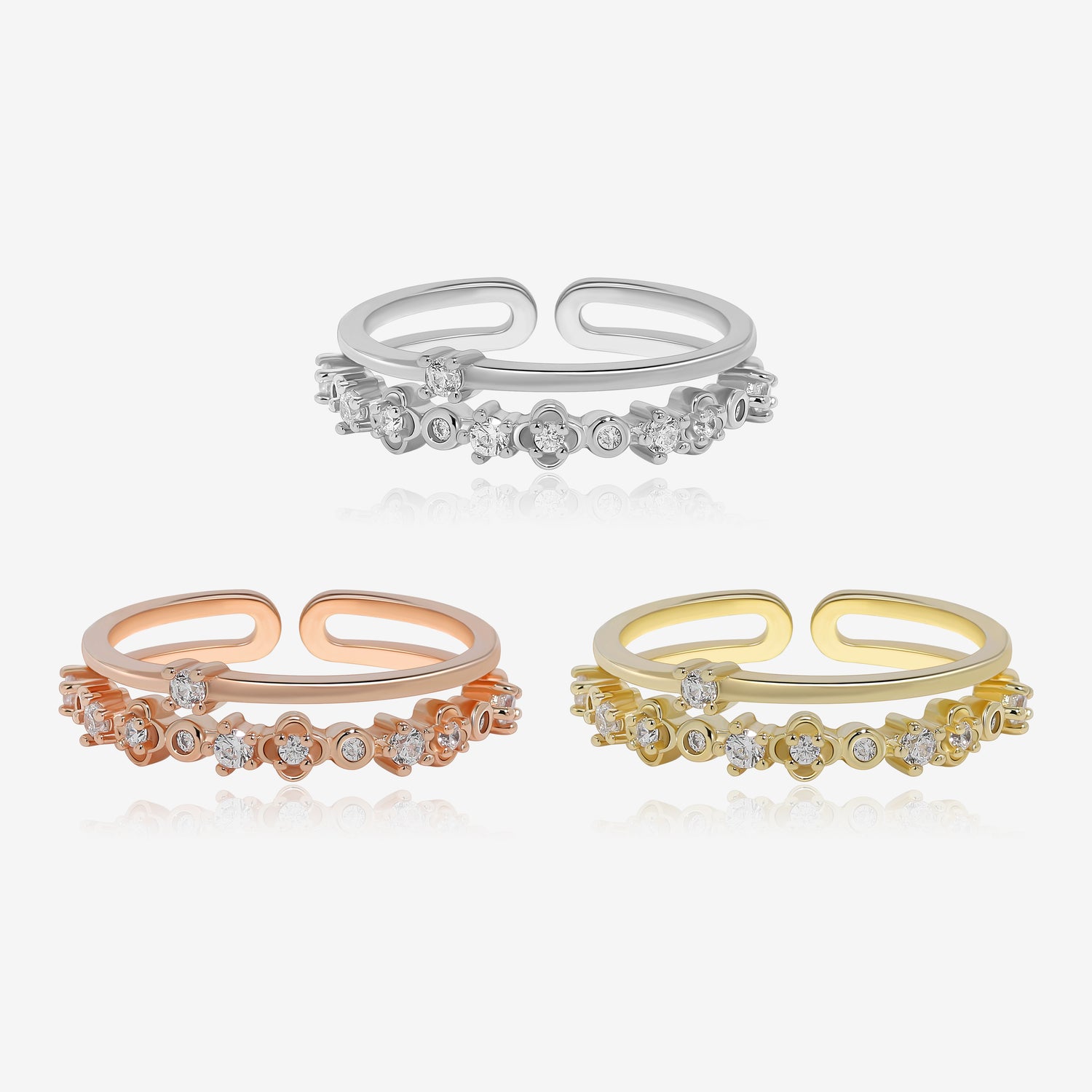Elegant Midi Pinky Ring
