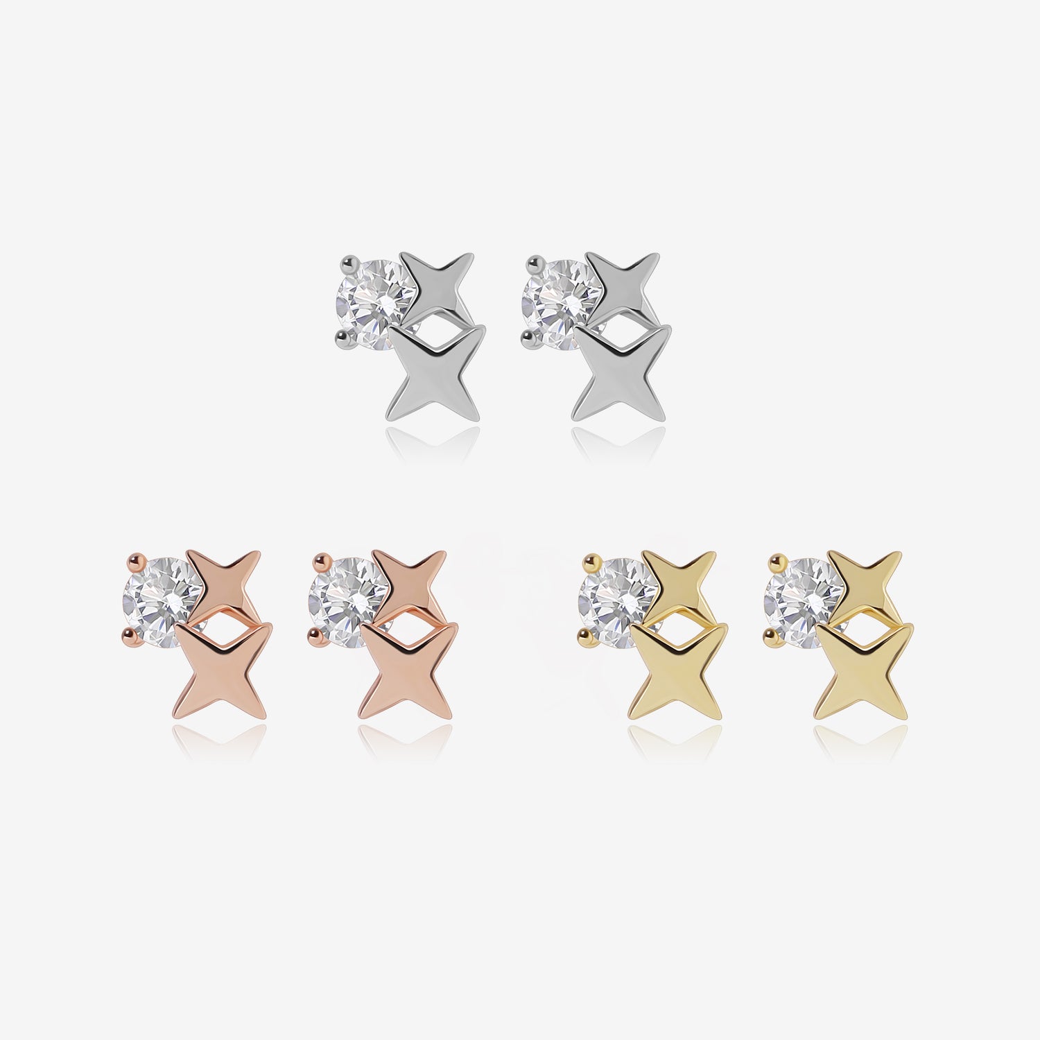 Tiny Stars Earrings