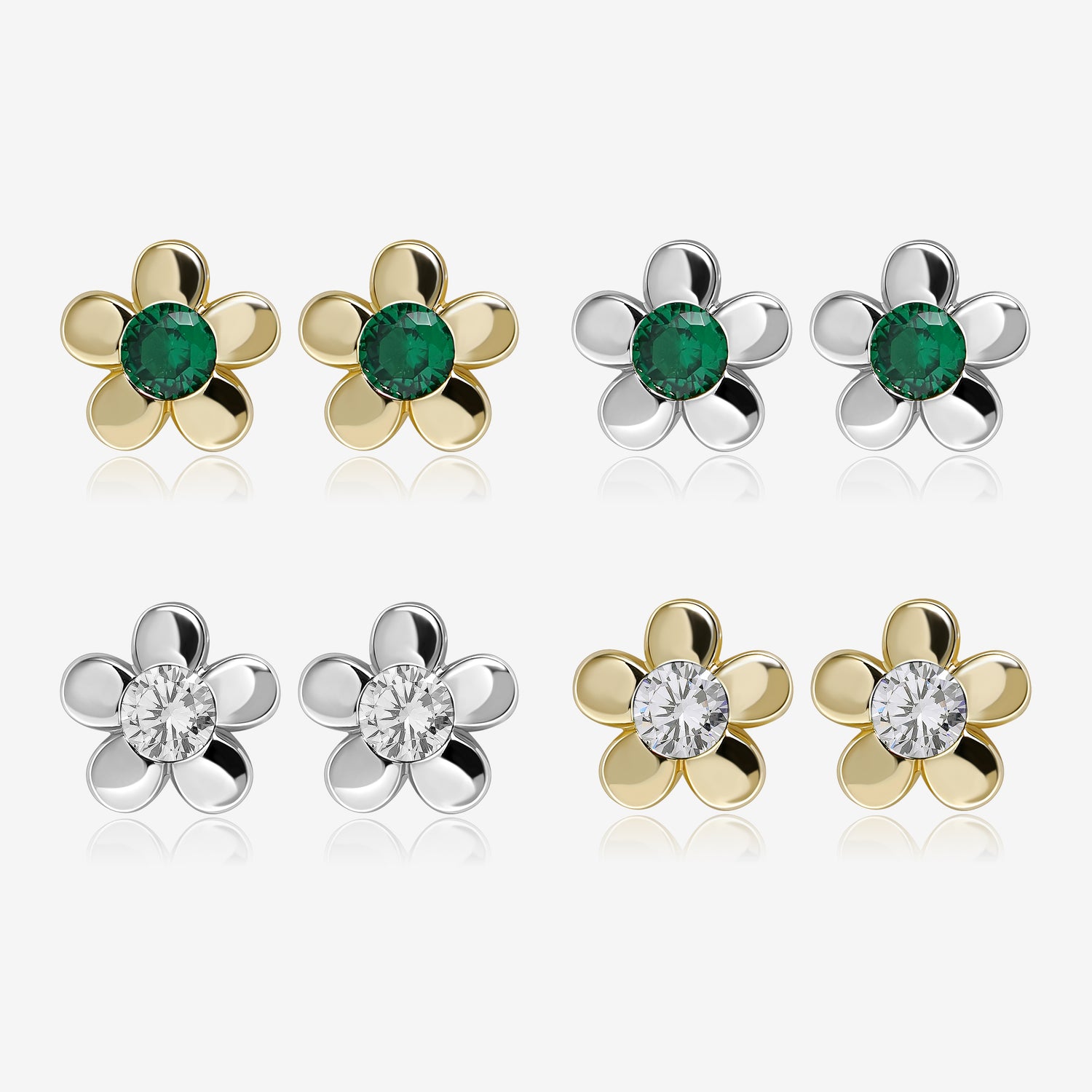 Tiny Flowers Earrings