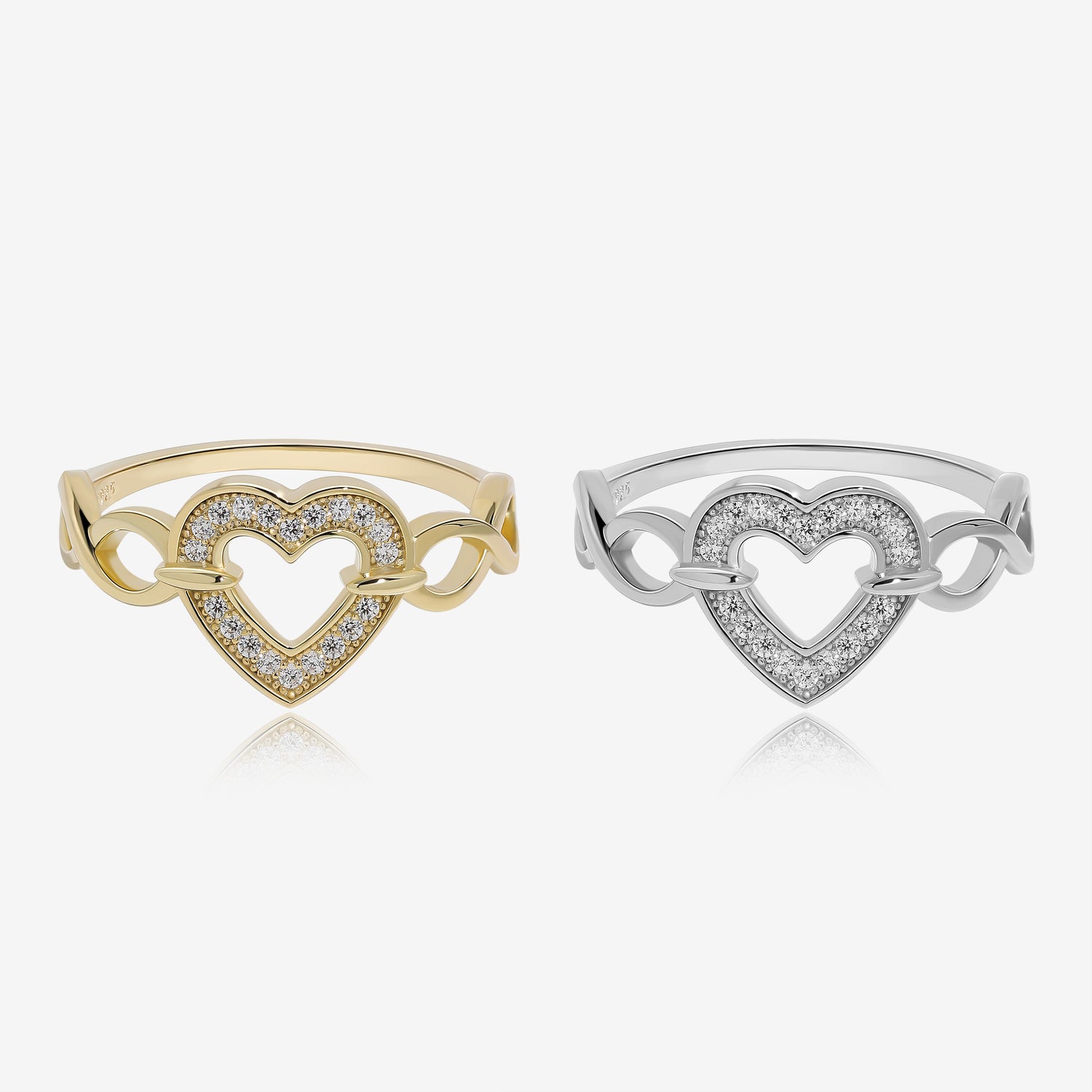 Infinite Heart Ring