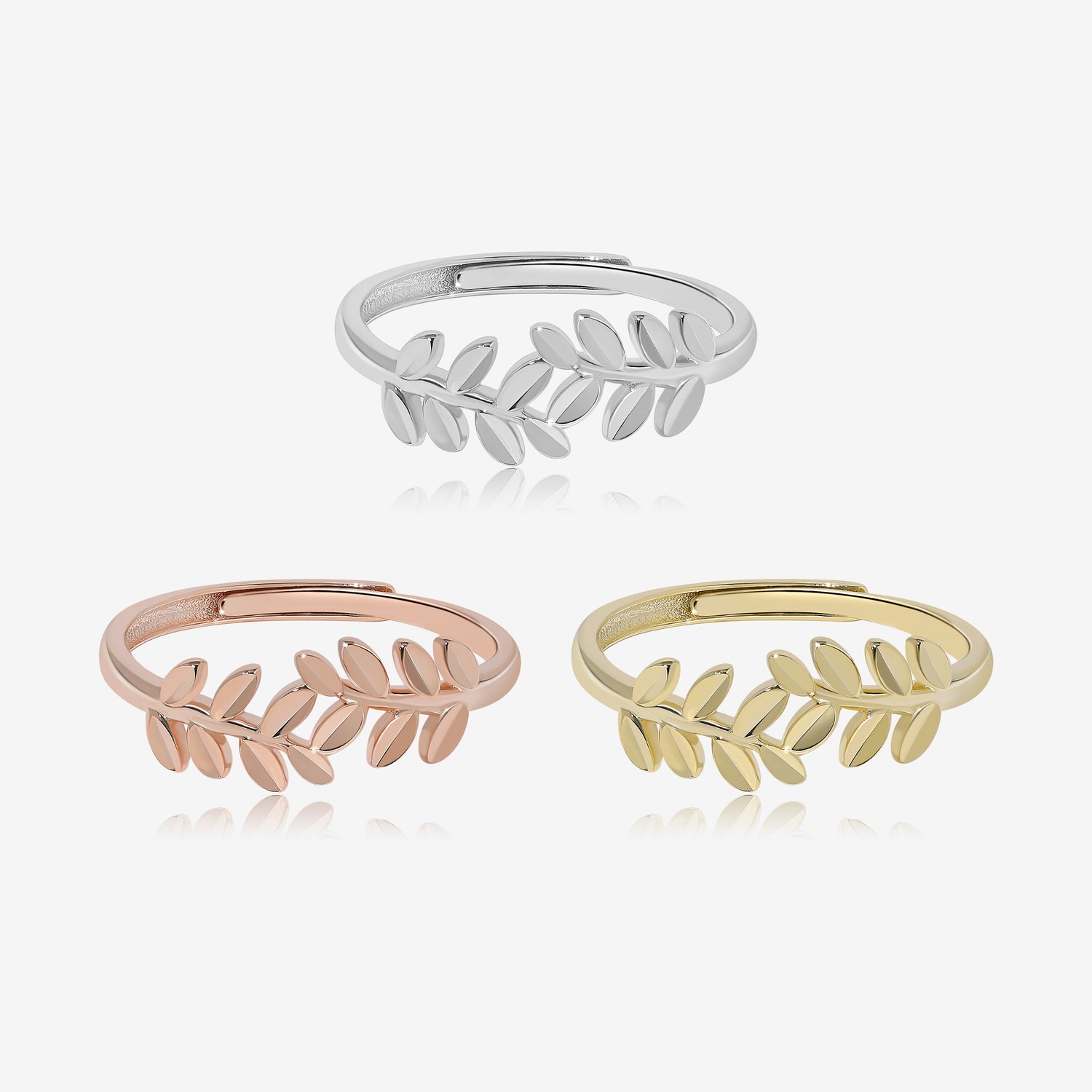 Forest Leaf Ring