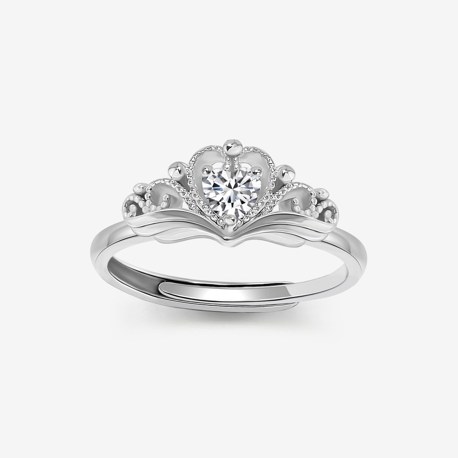Heart Tiara Ring