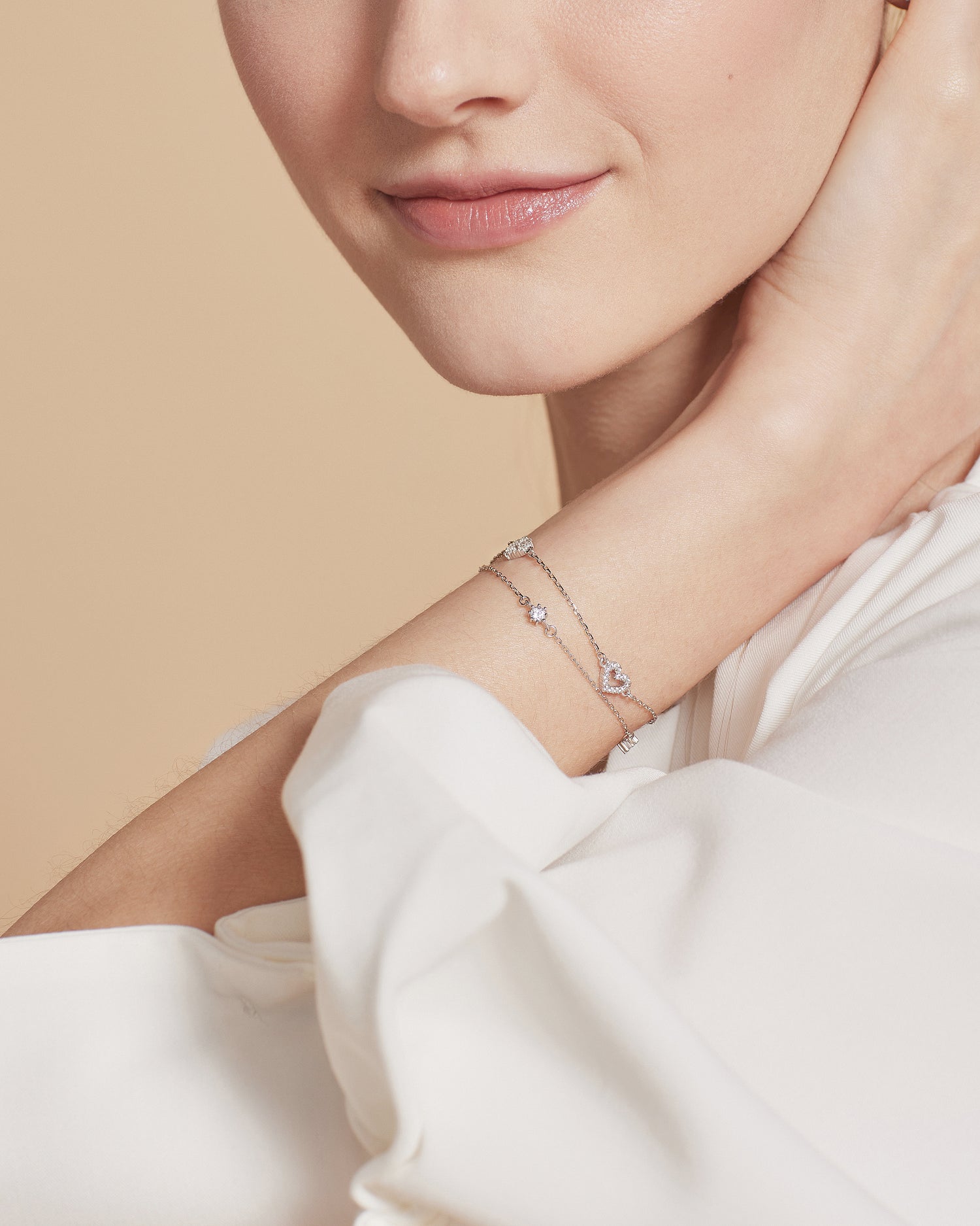 Three Little Hearts Bracelet