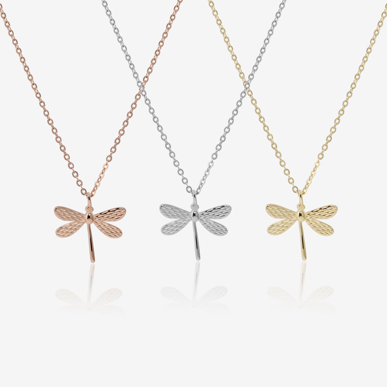 Simple Dragonfly Necklace