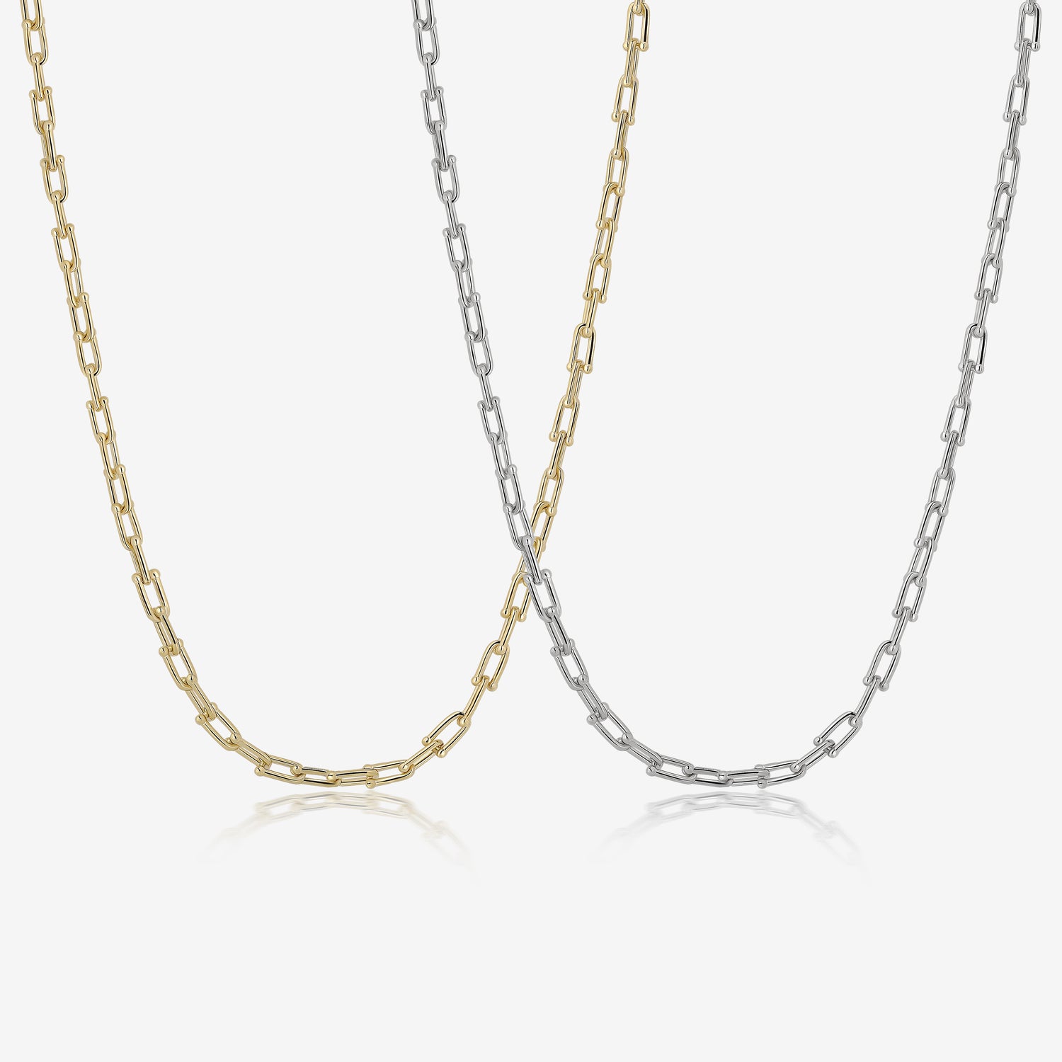 Thick Paperclip Chain Necklace